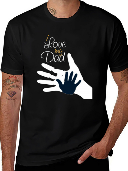 I Love My Dad T-Shirt - Fathers Day Gift
