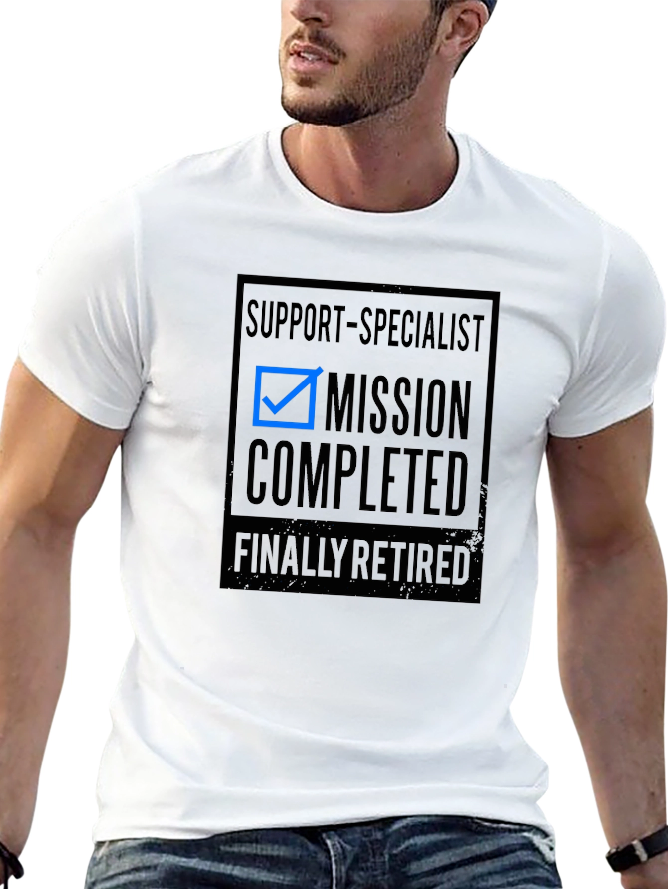 Mission Completed Retired Support Specialist T-Shirt