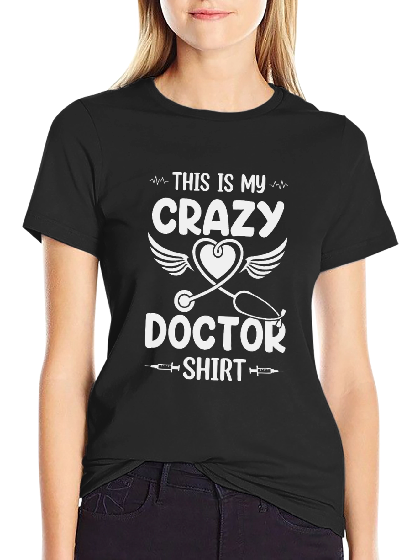 Crazy Doctor T-Shirt - Novelty Medical Apparel