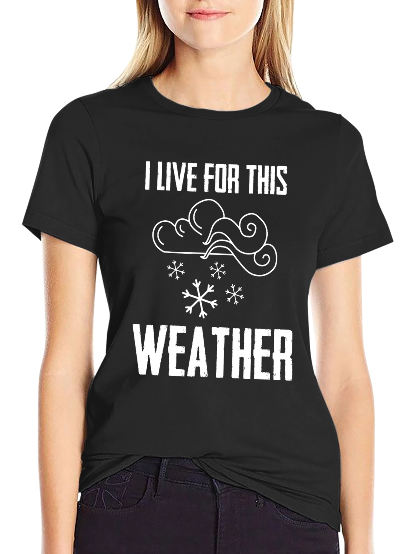 I Live For This Weather Graphic Tee