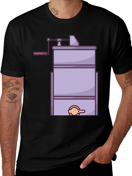 Honey Extractor Graphic Tee - Beekeeping T-Shirt