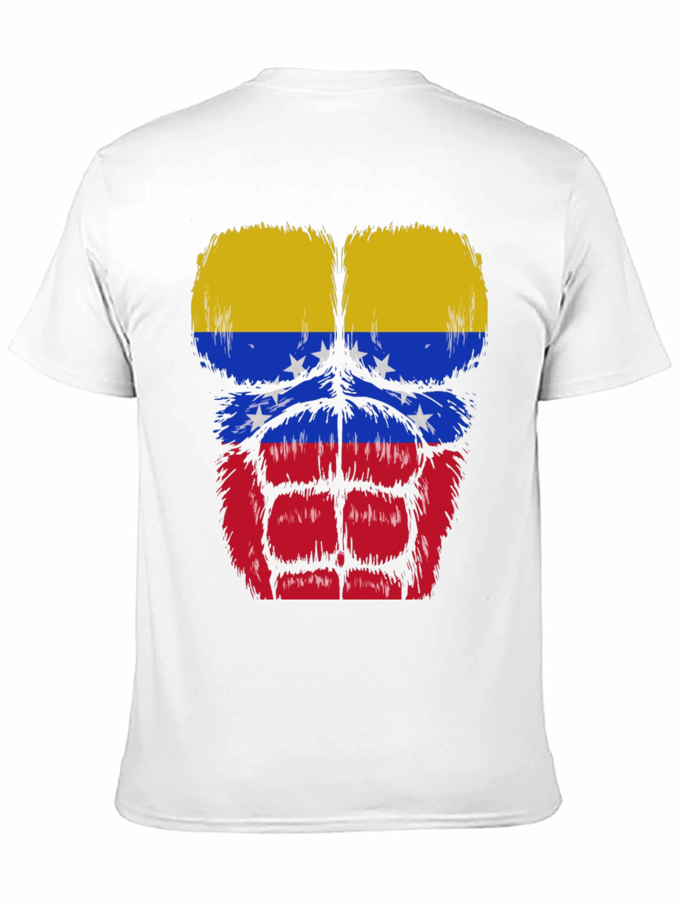 Venezuela Flag Muscle Graphic T-Shirt