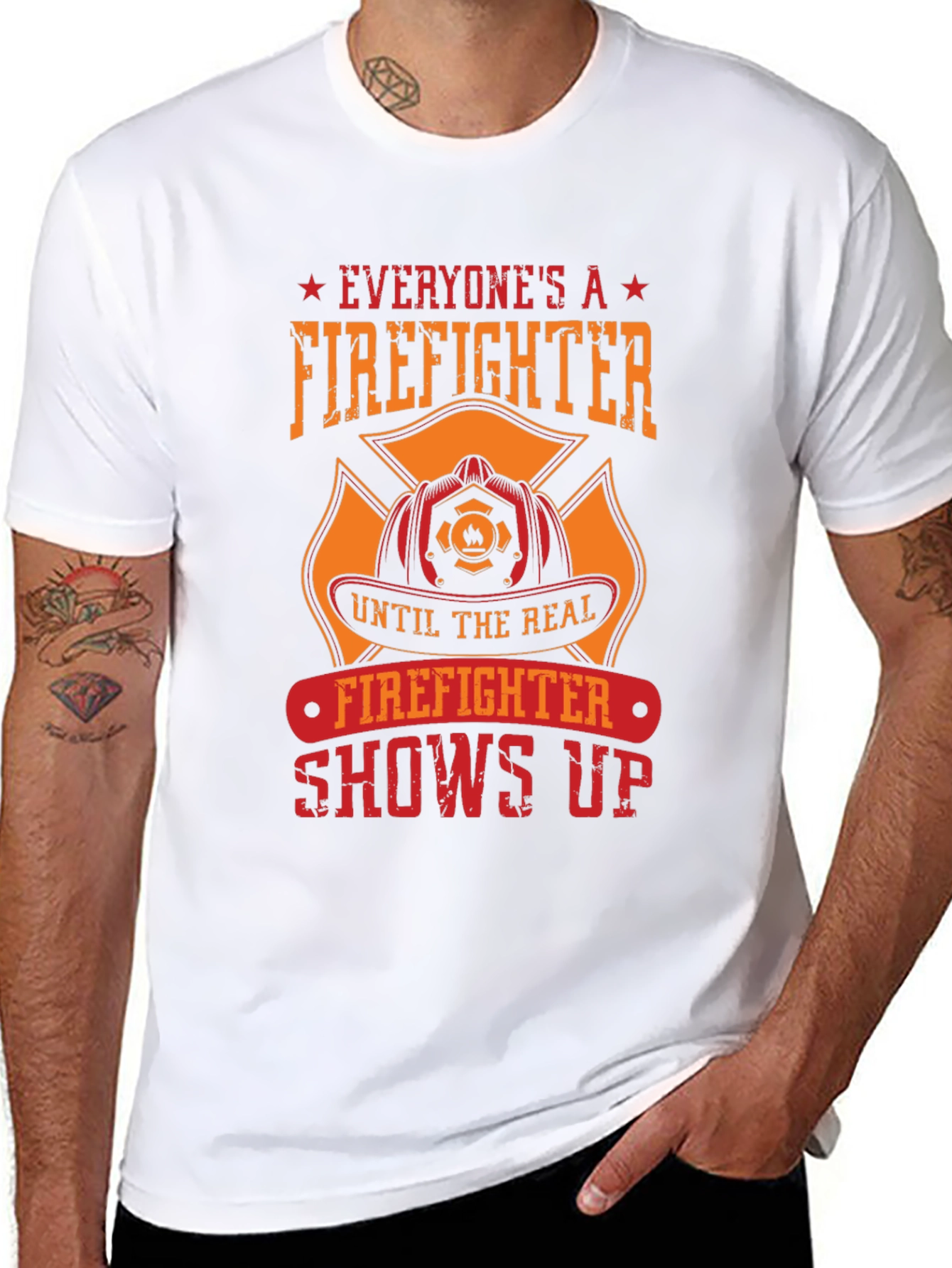 Firefighter Graphic Tee - Show Up!
