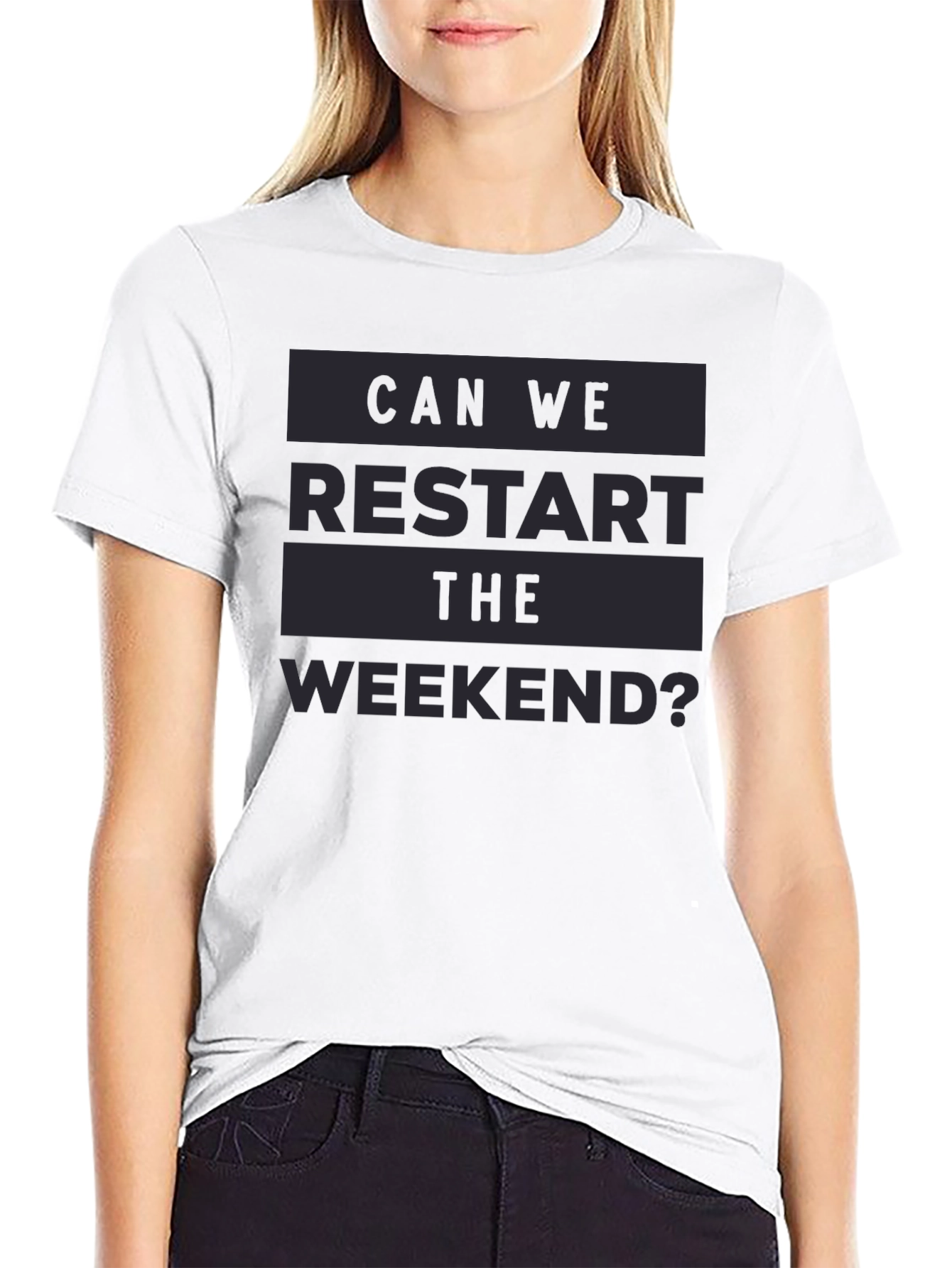 Restart the Weekend Graphic Tee