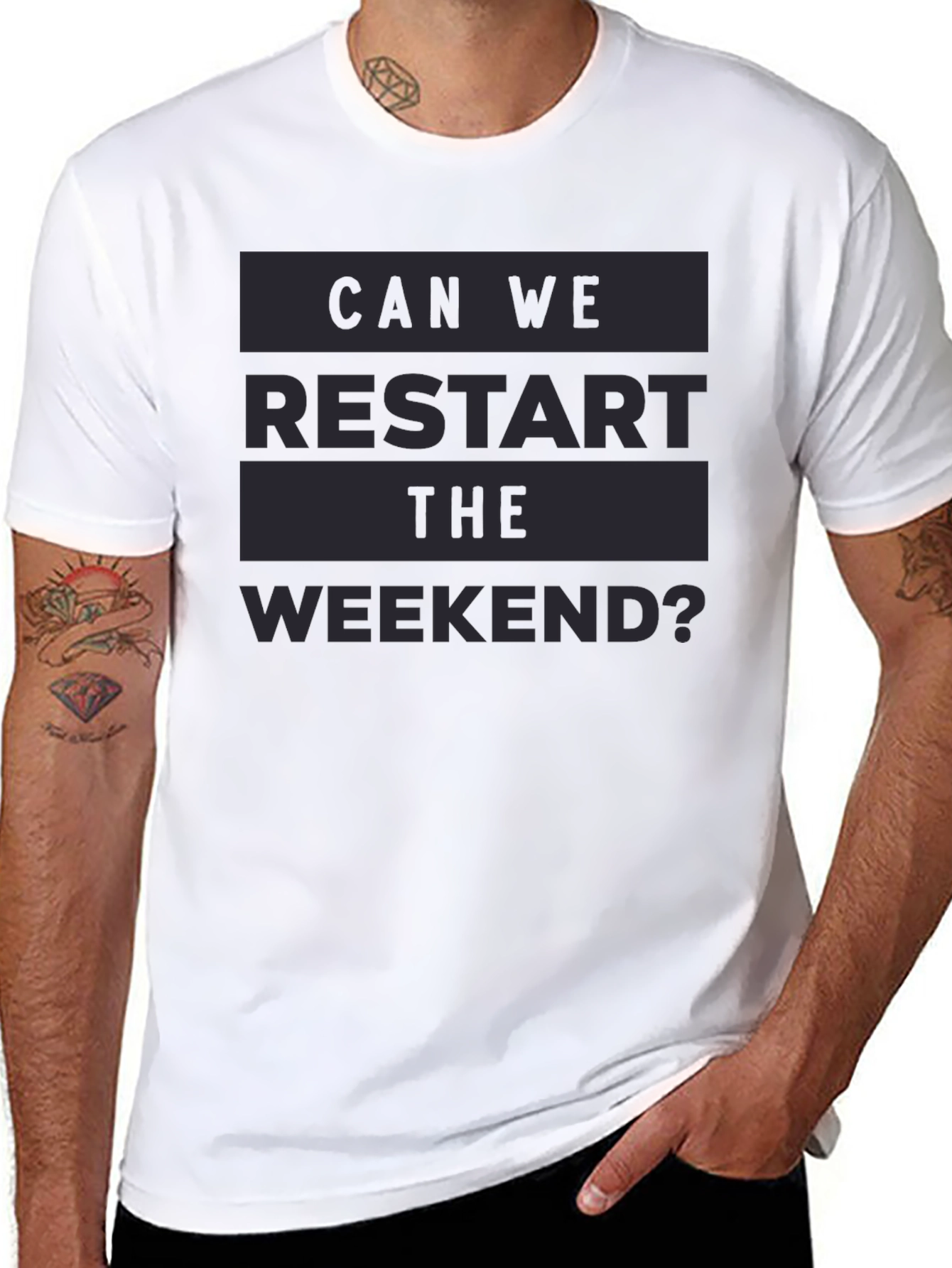 Restart the Weekend Graphic Tee