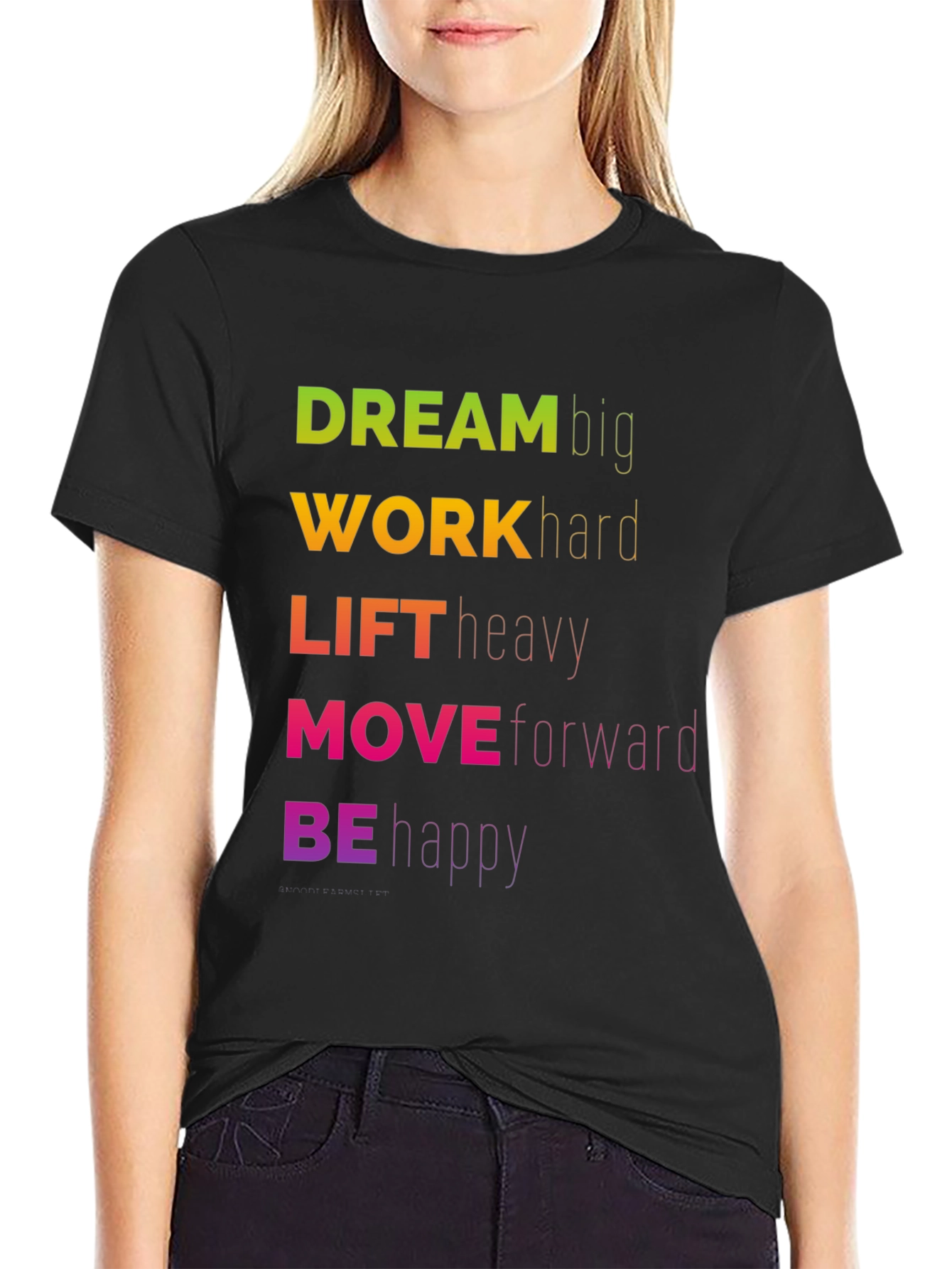 Motivational Dream Big Graphic T-Shirt