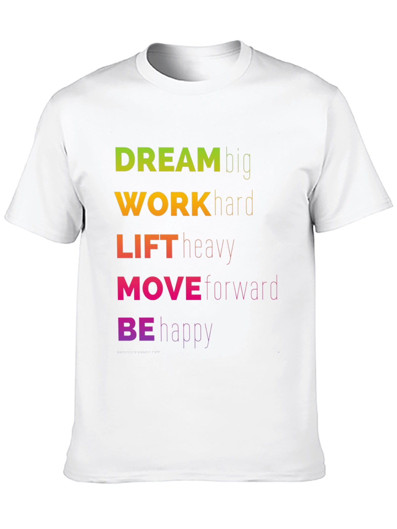 Motivational Dream Big Graphic T-Shirt