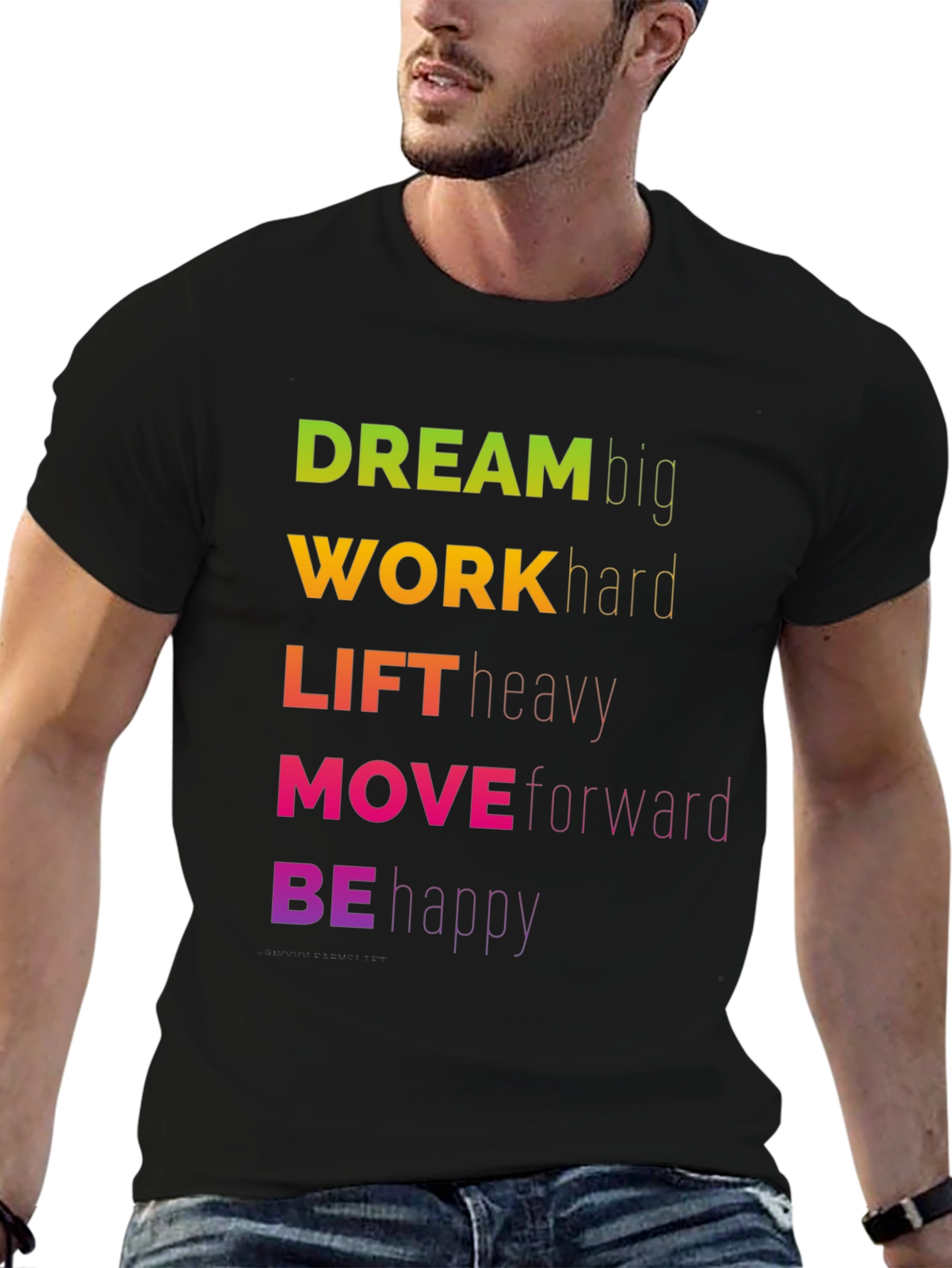 Motivational Dream Big Graphic T-Shirt