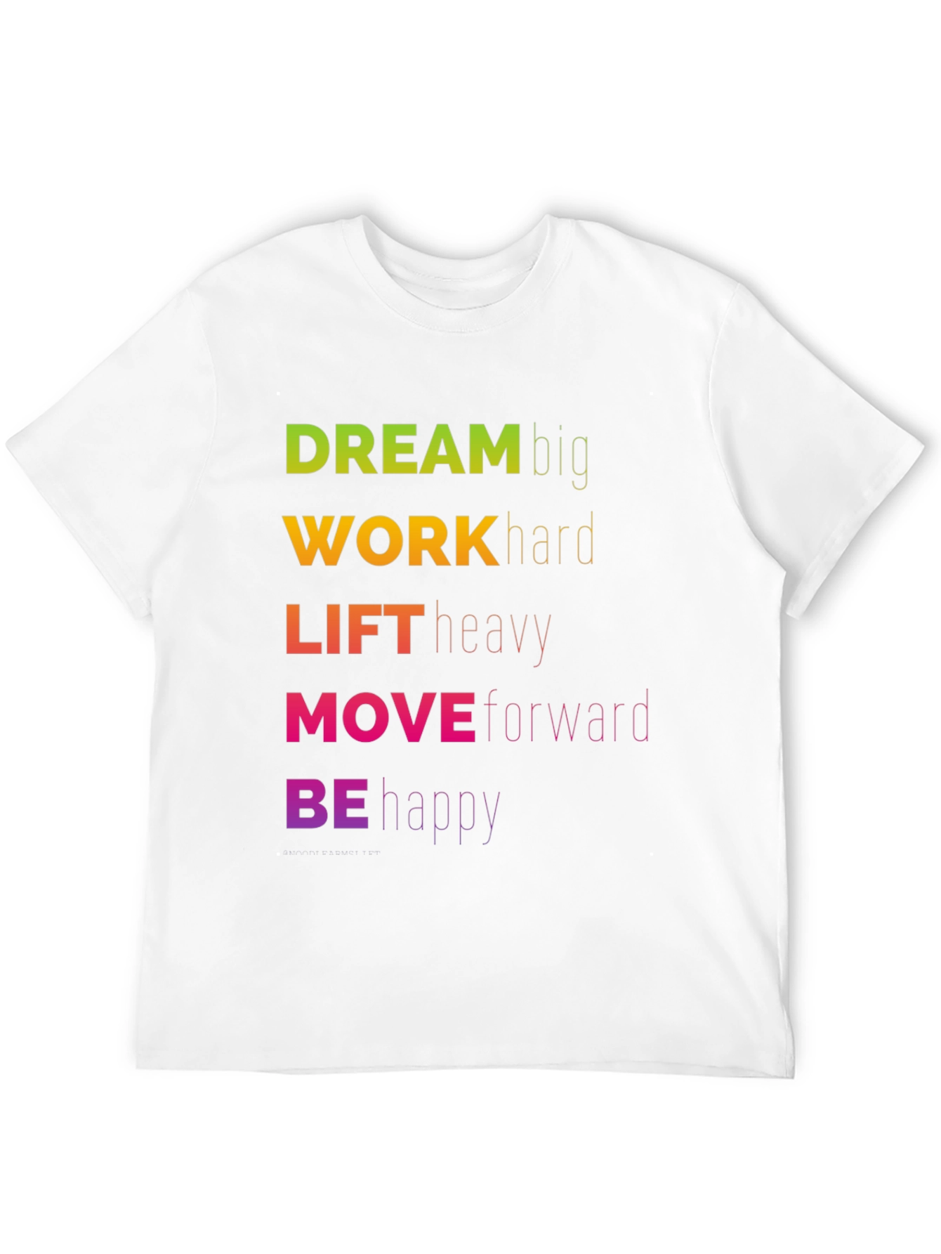 Motivational Dream Big Graphic T-Shirt