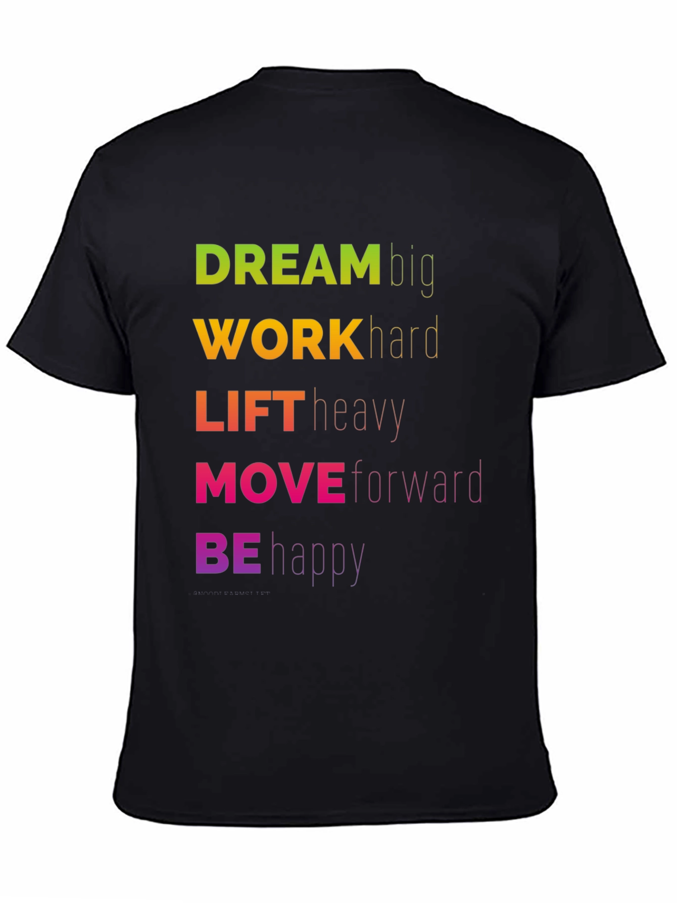 Motivational Dream Big Graphic T-Shirt