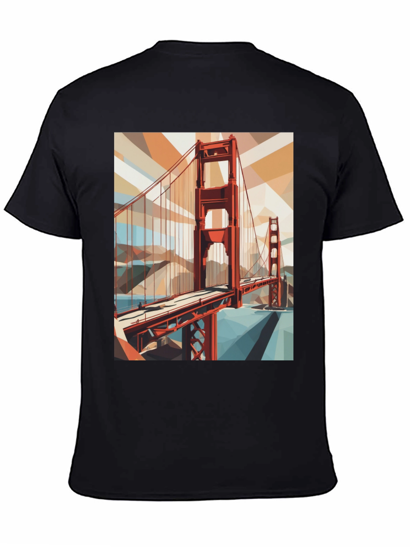 Golden Gate Bridge Graphic Tee - San Francisco Souvenir