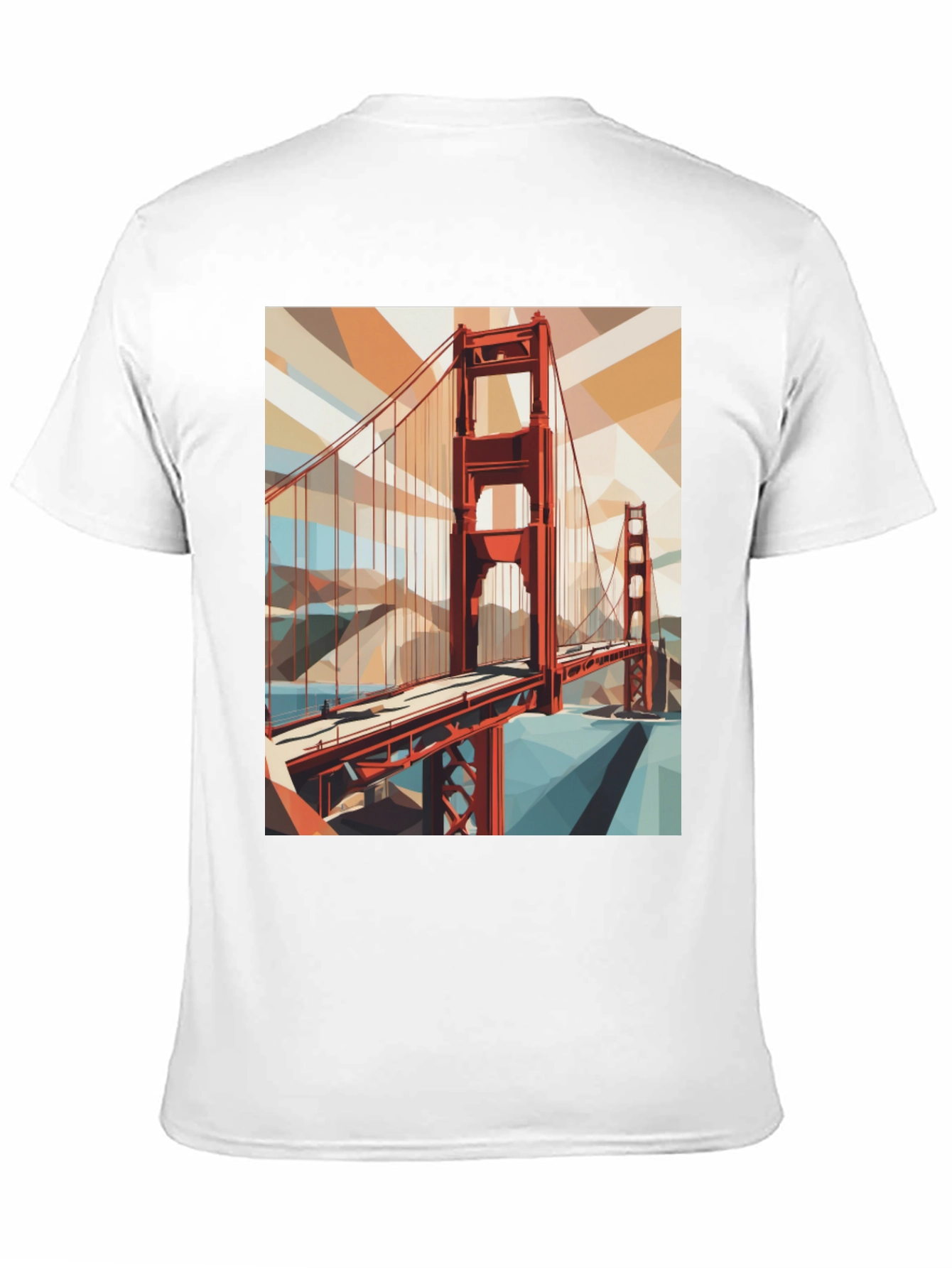 Golden Gate Bridge Graphic Tee - San Francisco Souvenir
