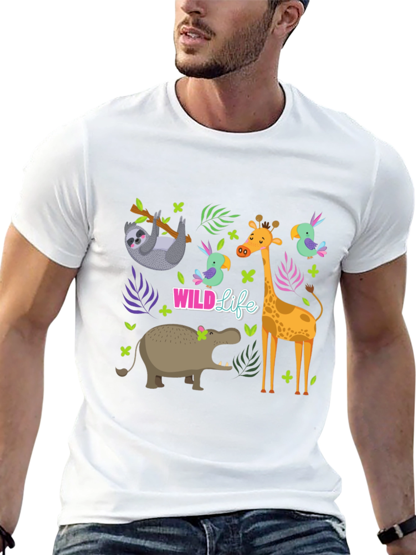 Wildlife Crew Neck T-Shirt