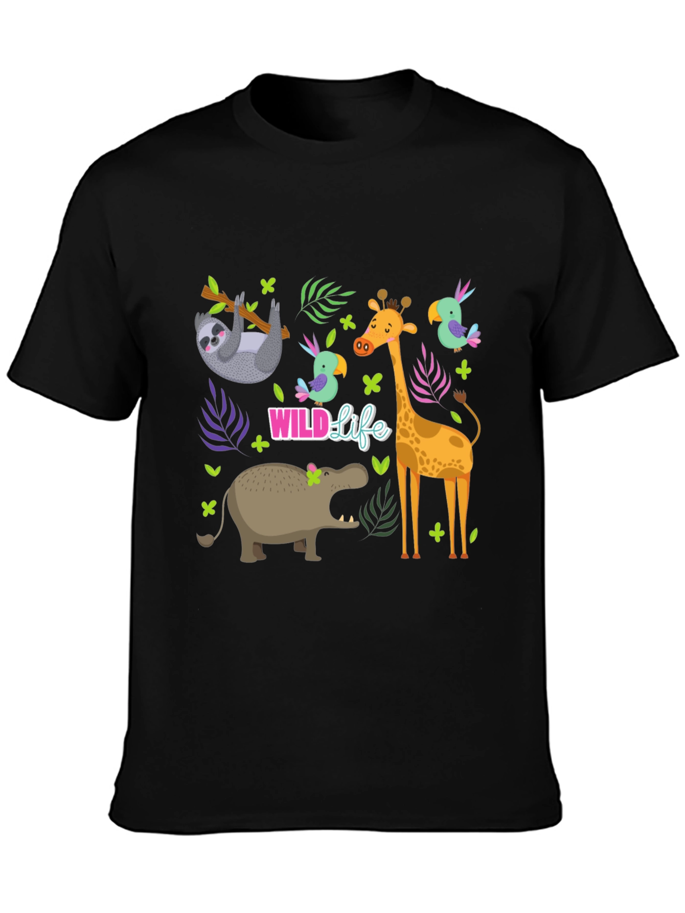 Wildlife Crew Neck T-Shirt