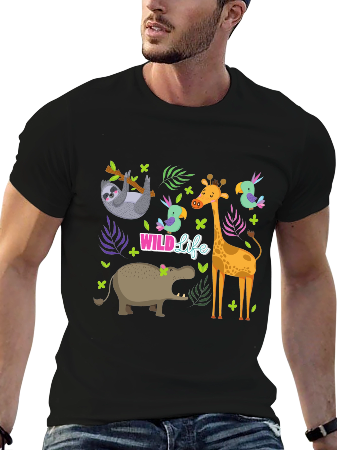 Wildlife Crew Neck T-Shirt