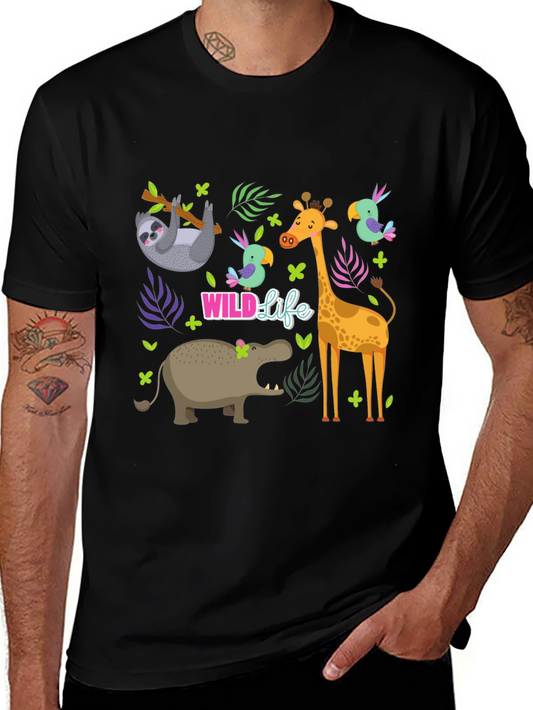 Wildlife Crew Neck T-Shirt