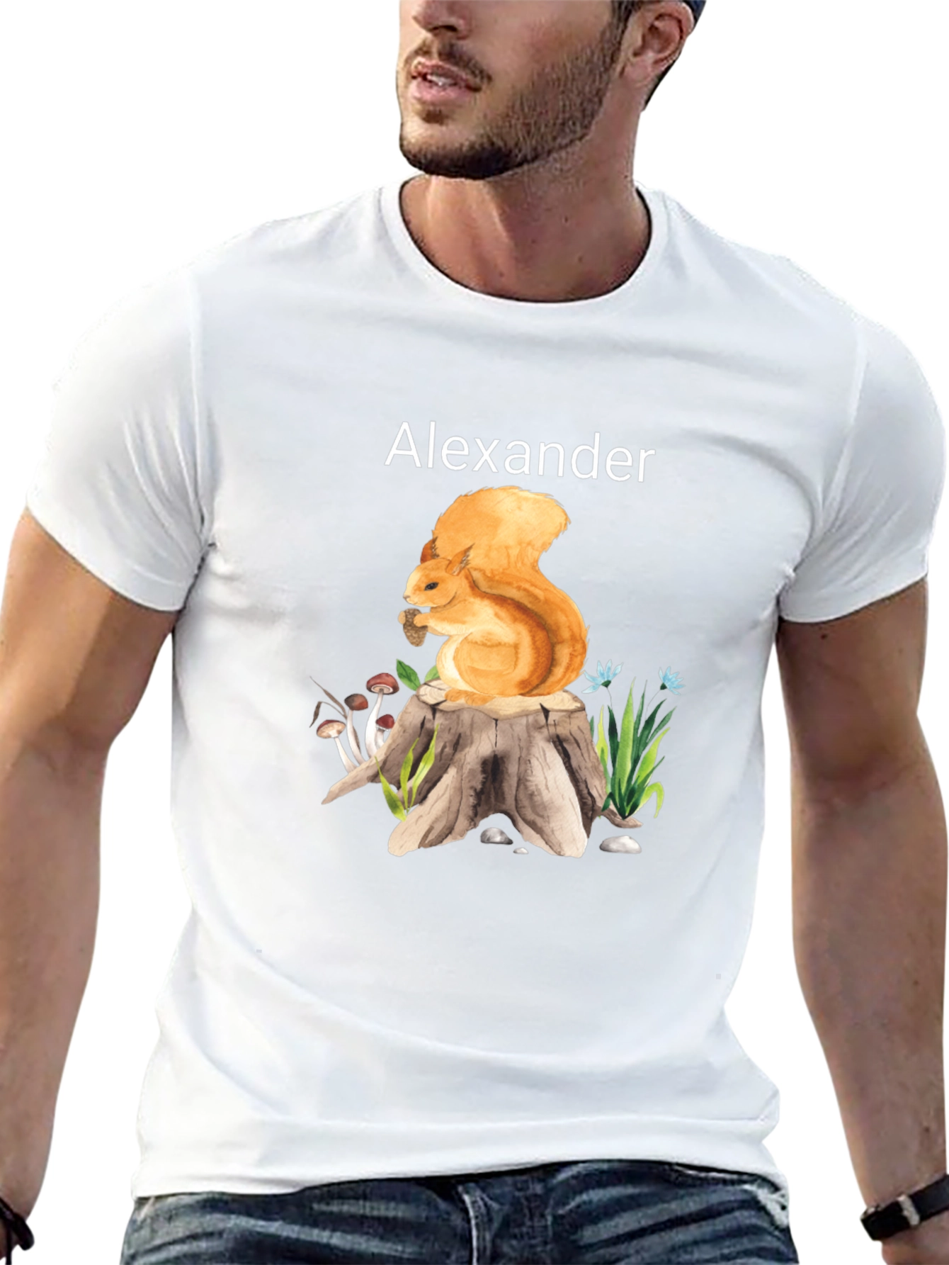 Squirrel Personalized T-Shirt