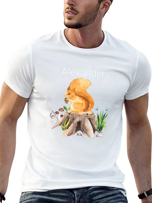 Squirrel Personalized T-Shirt
