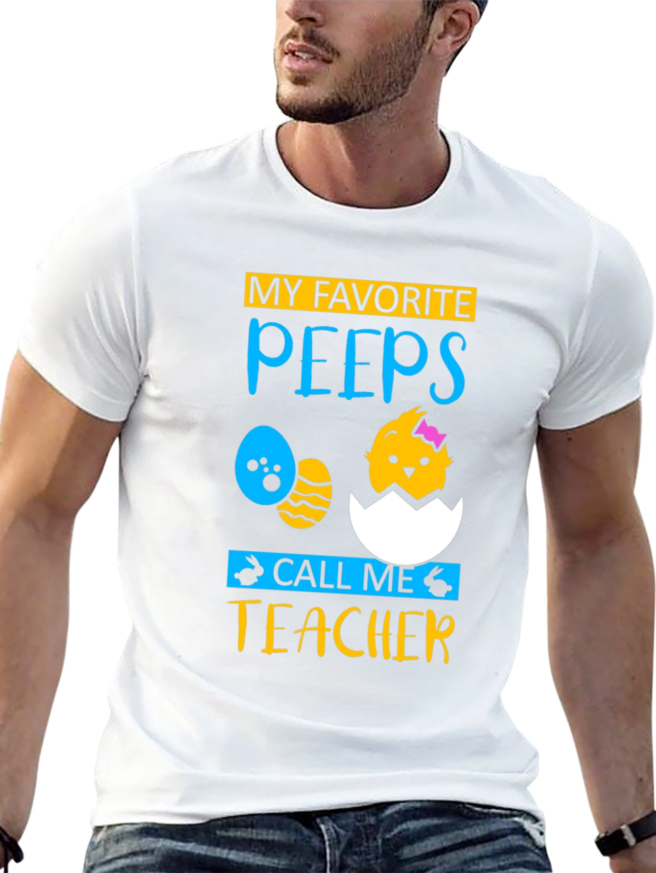 My Favorite Peeps Teacher Easter T-Shirt