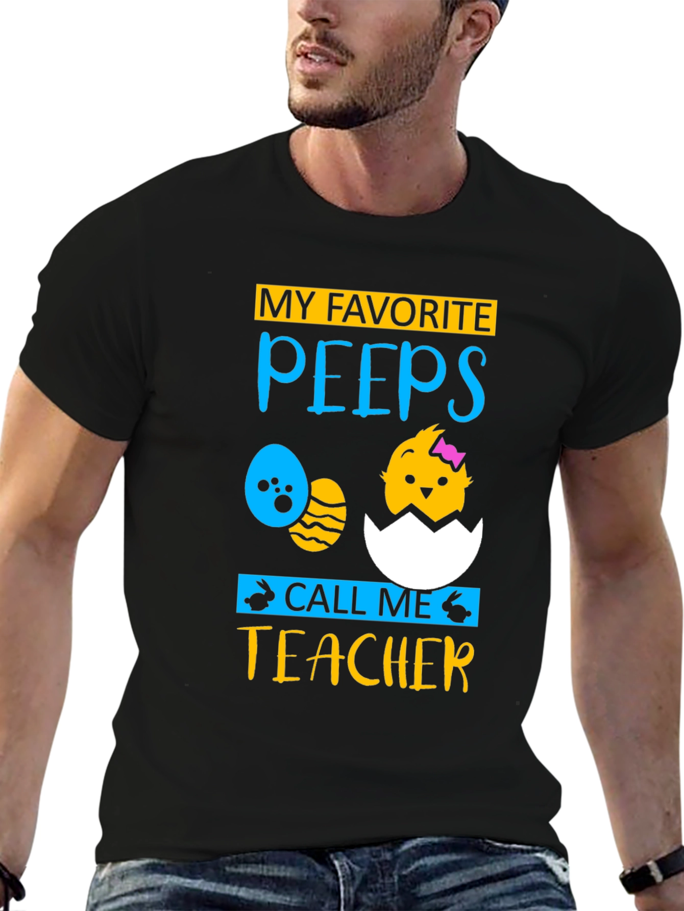 My Favorite Peeps Teacher Easter T-Shirt