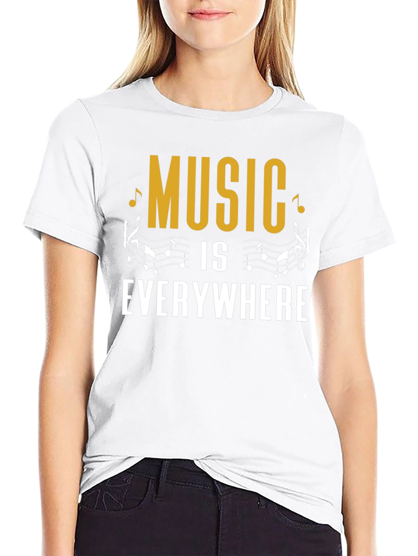 Music is Everywhere Graphic Tee