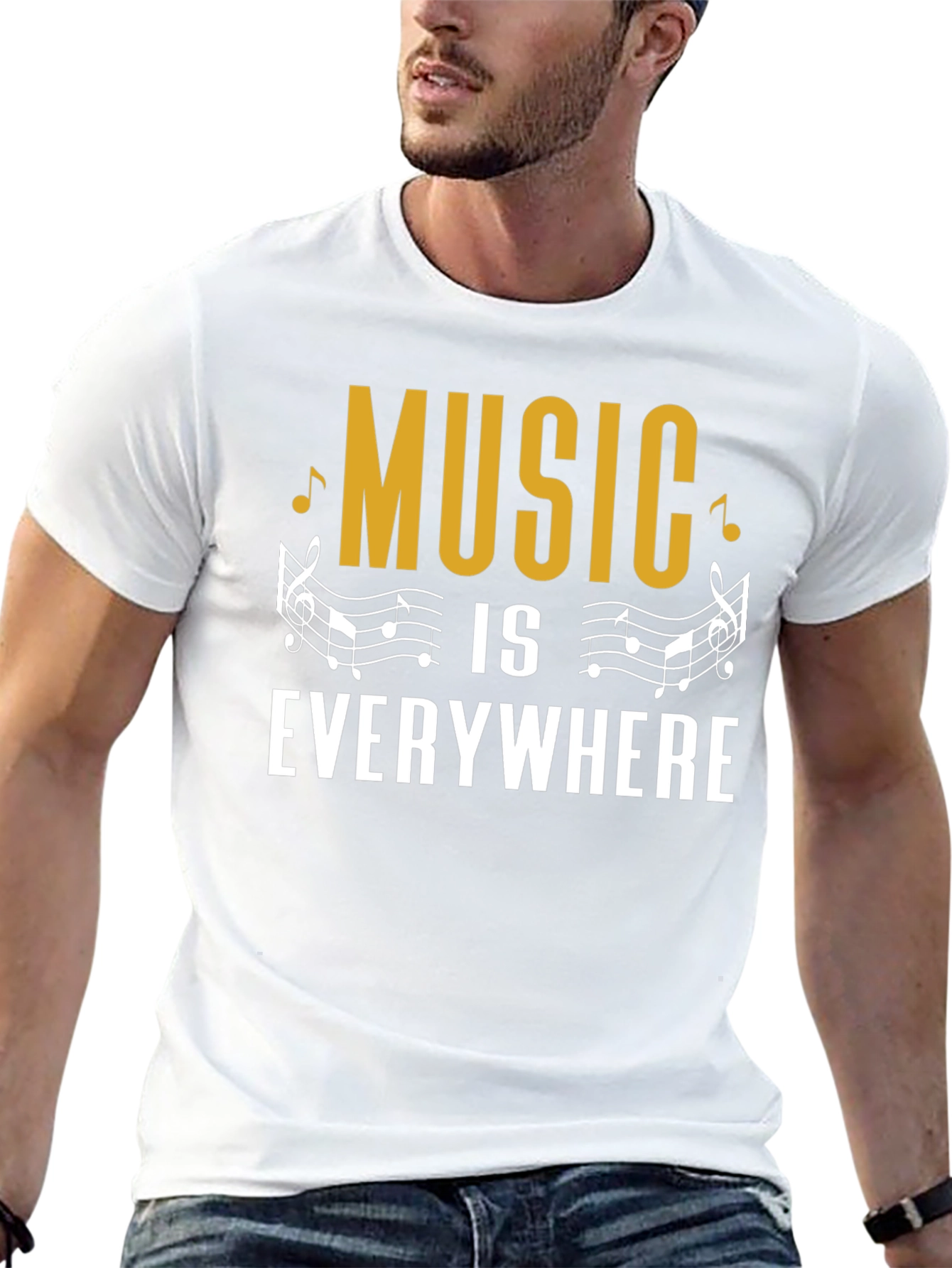 Music is Everywhere Graphic Tee