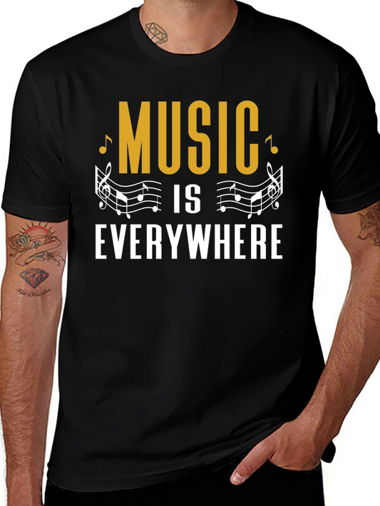 Music is Everywhere Graphic Tee