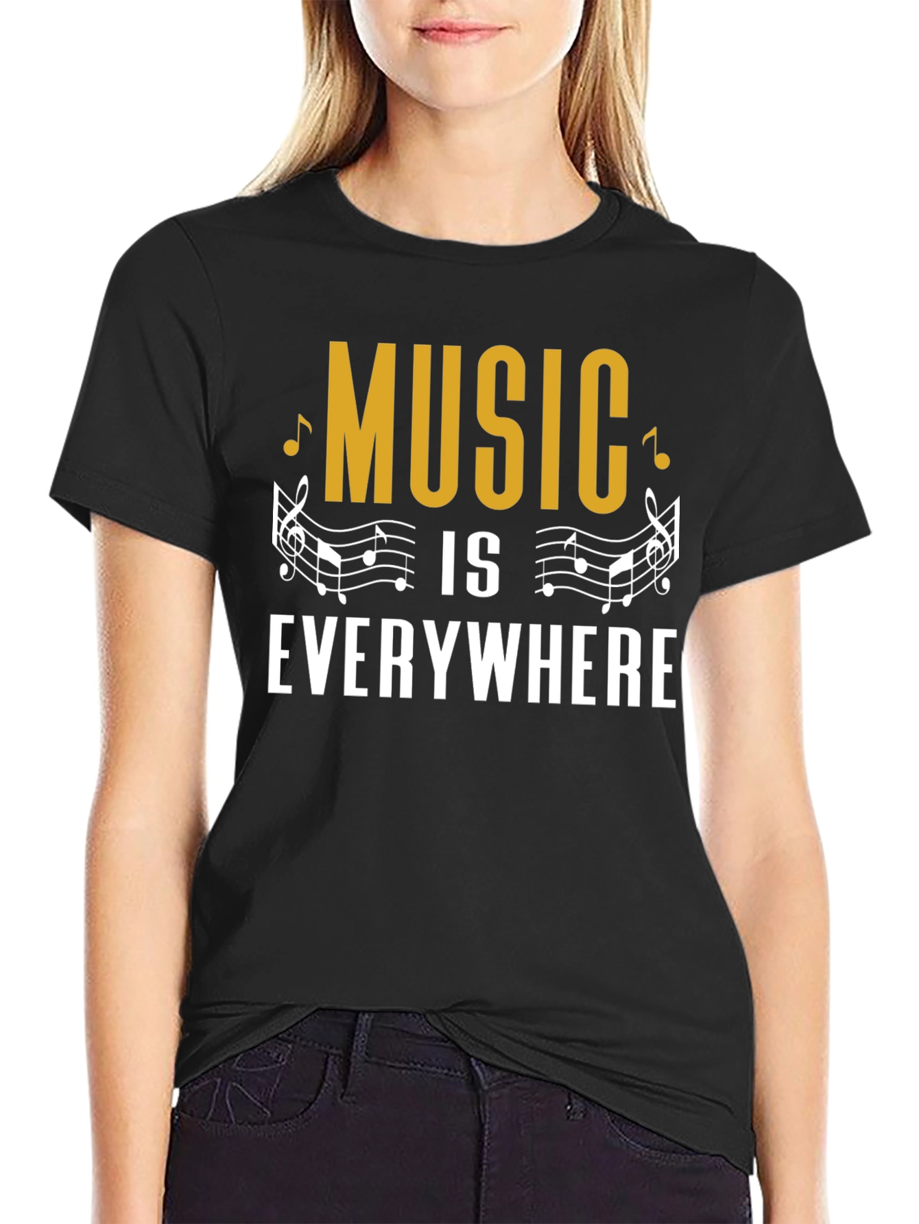 Music is Everywhere Graphic Tee