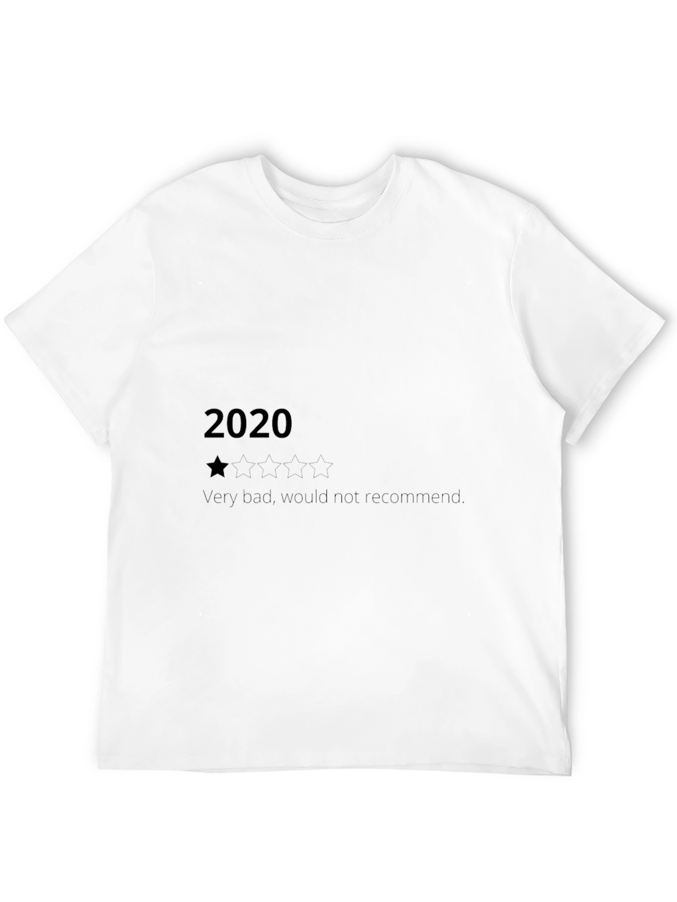 2020 Star Graphic Black T-Shirt