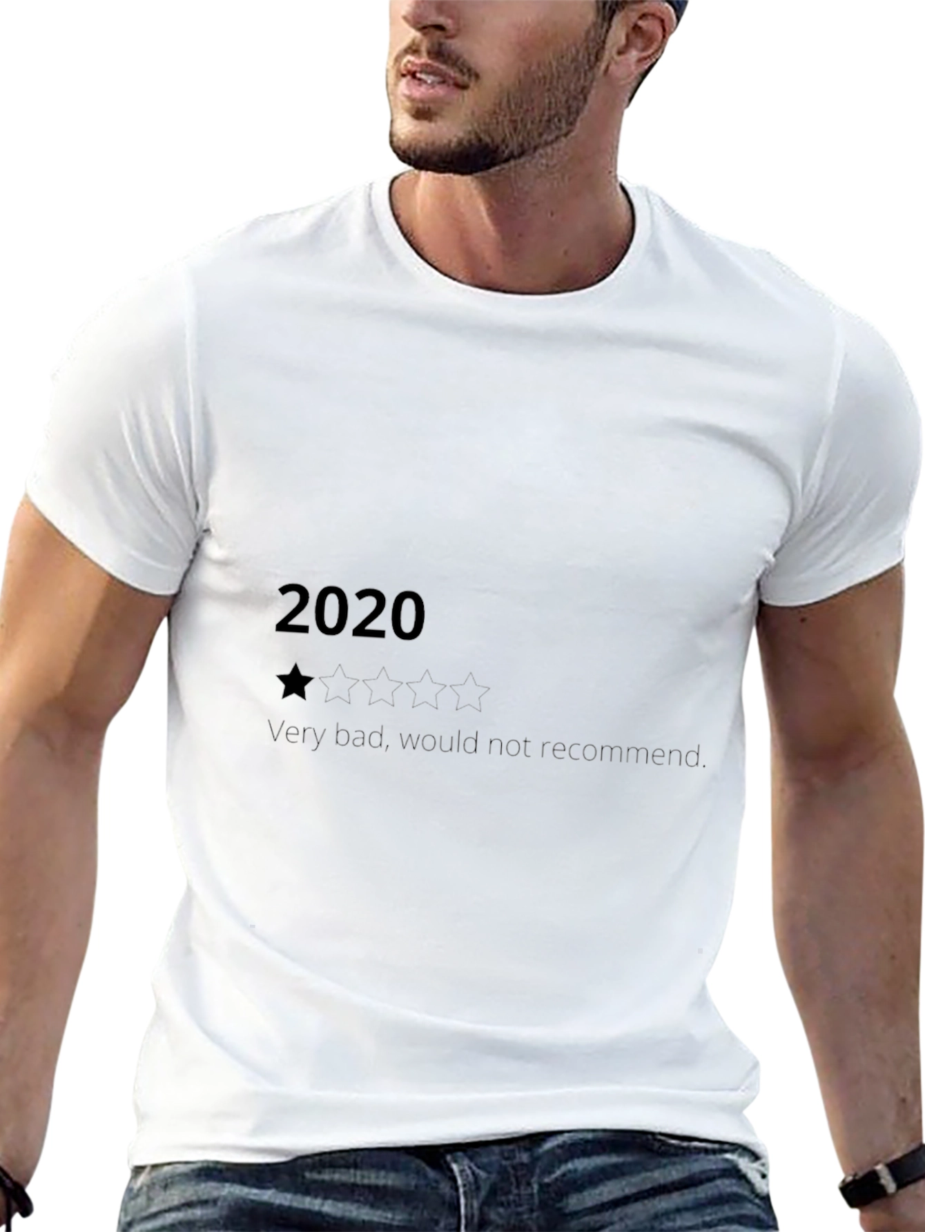 2020 Star Graphic Black T-Shirt