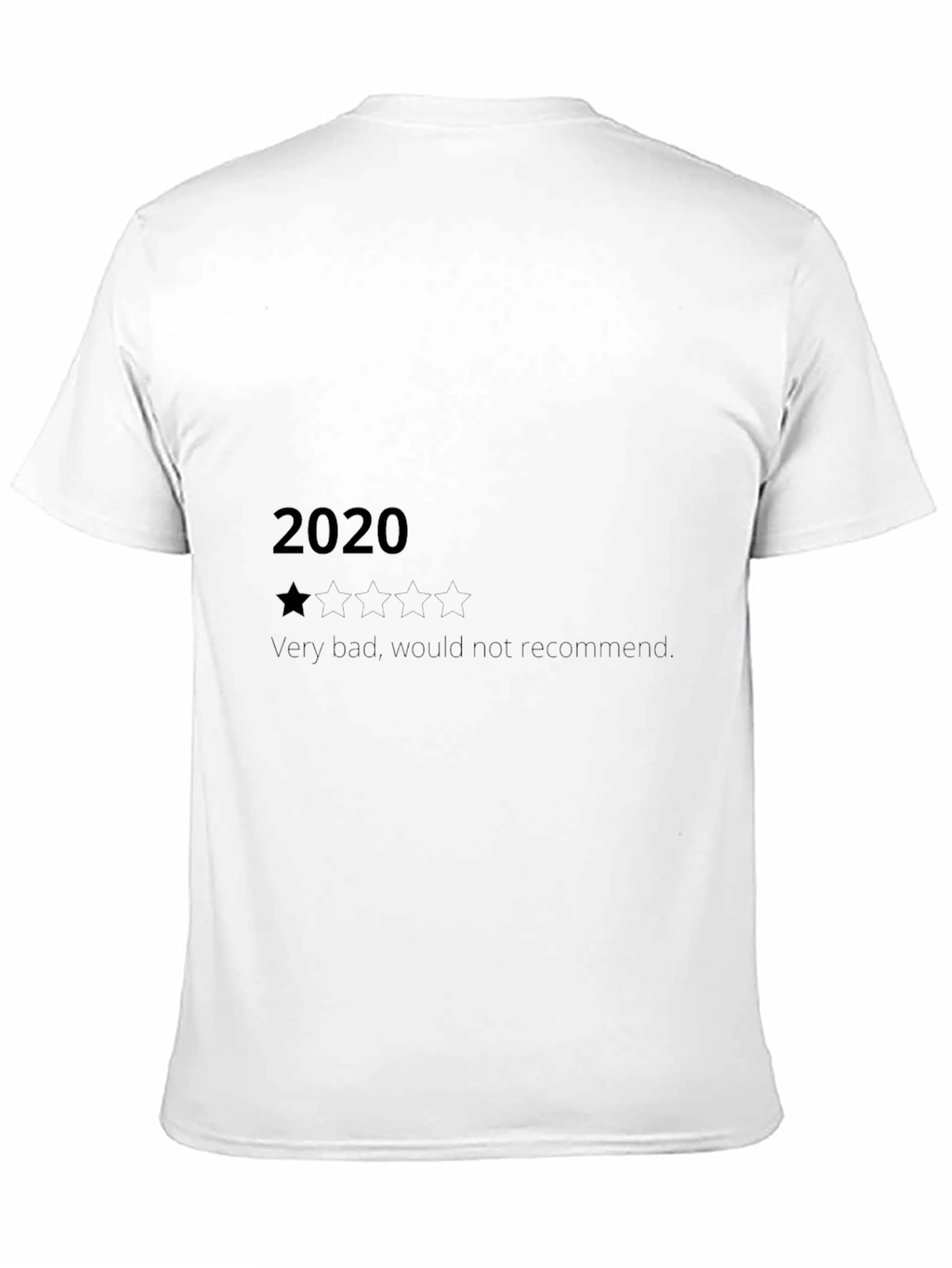 2020 Star Graphic Black T-Shirt