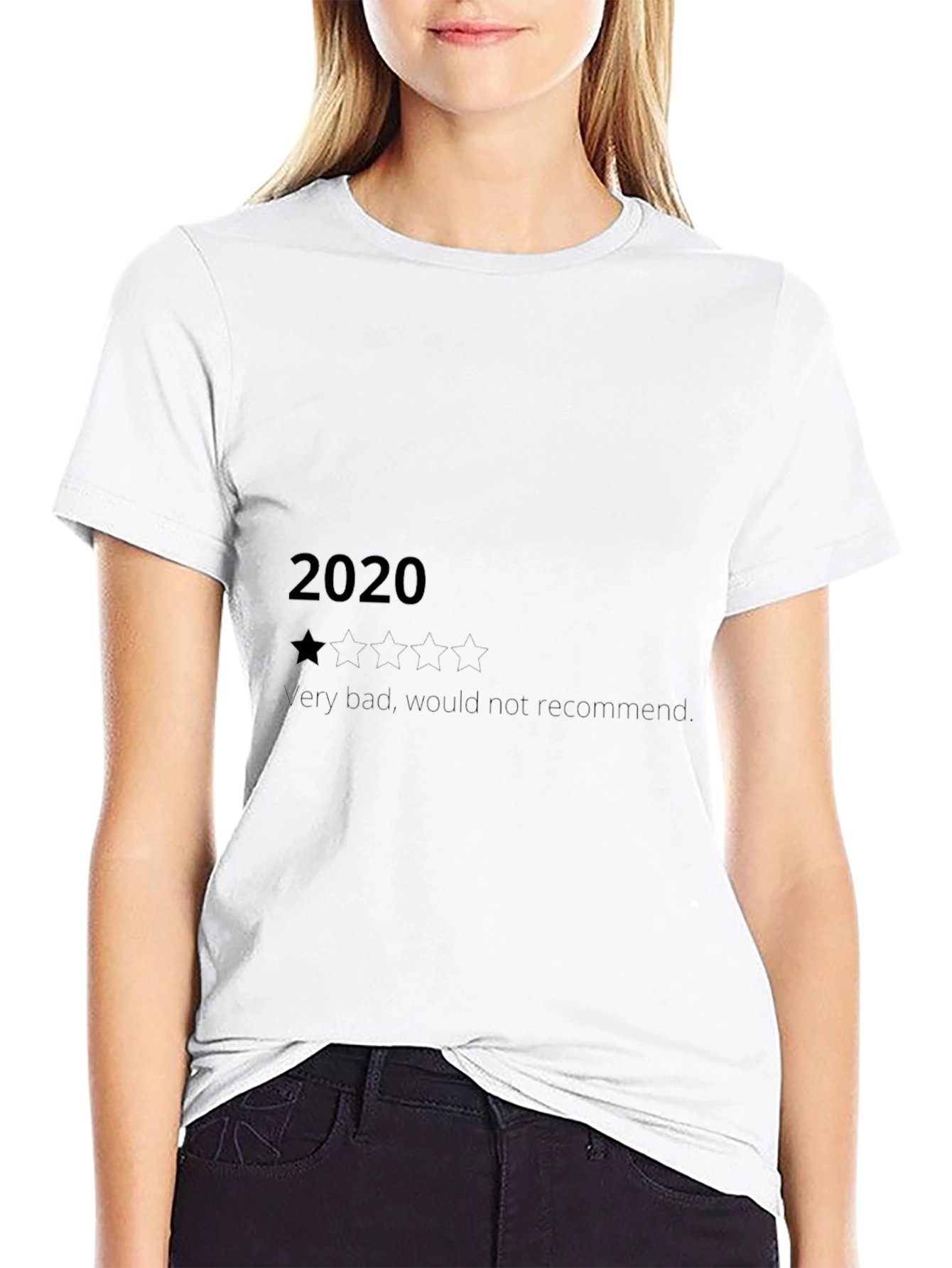 2020 Star Graphic Black T-Shirt