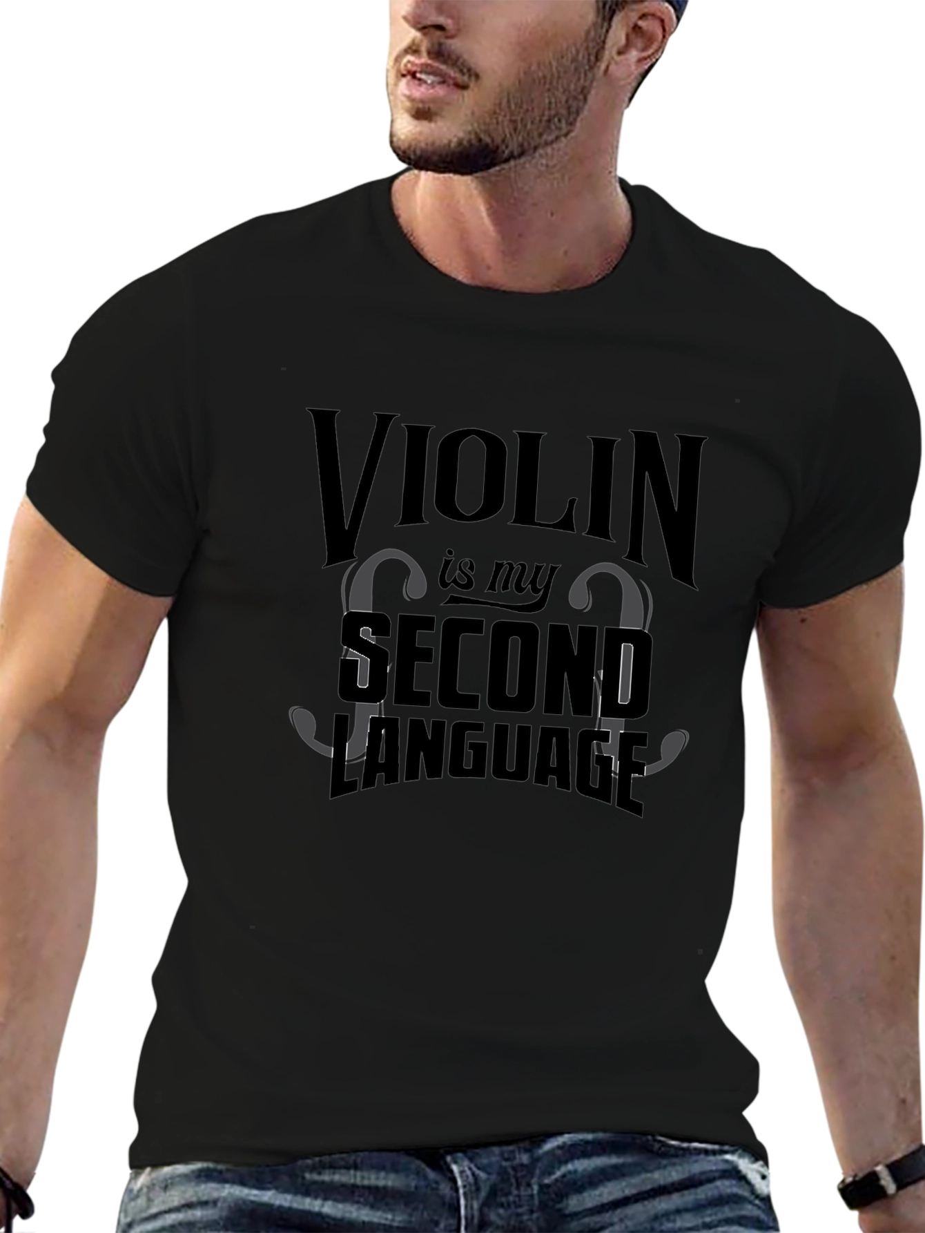Violin is My Second Language - Musician T-Shirt