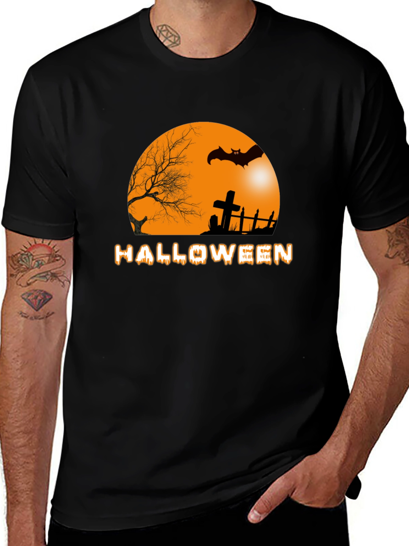 Halloween T-Shirt - Spooky Night Design