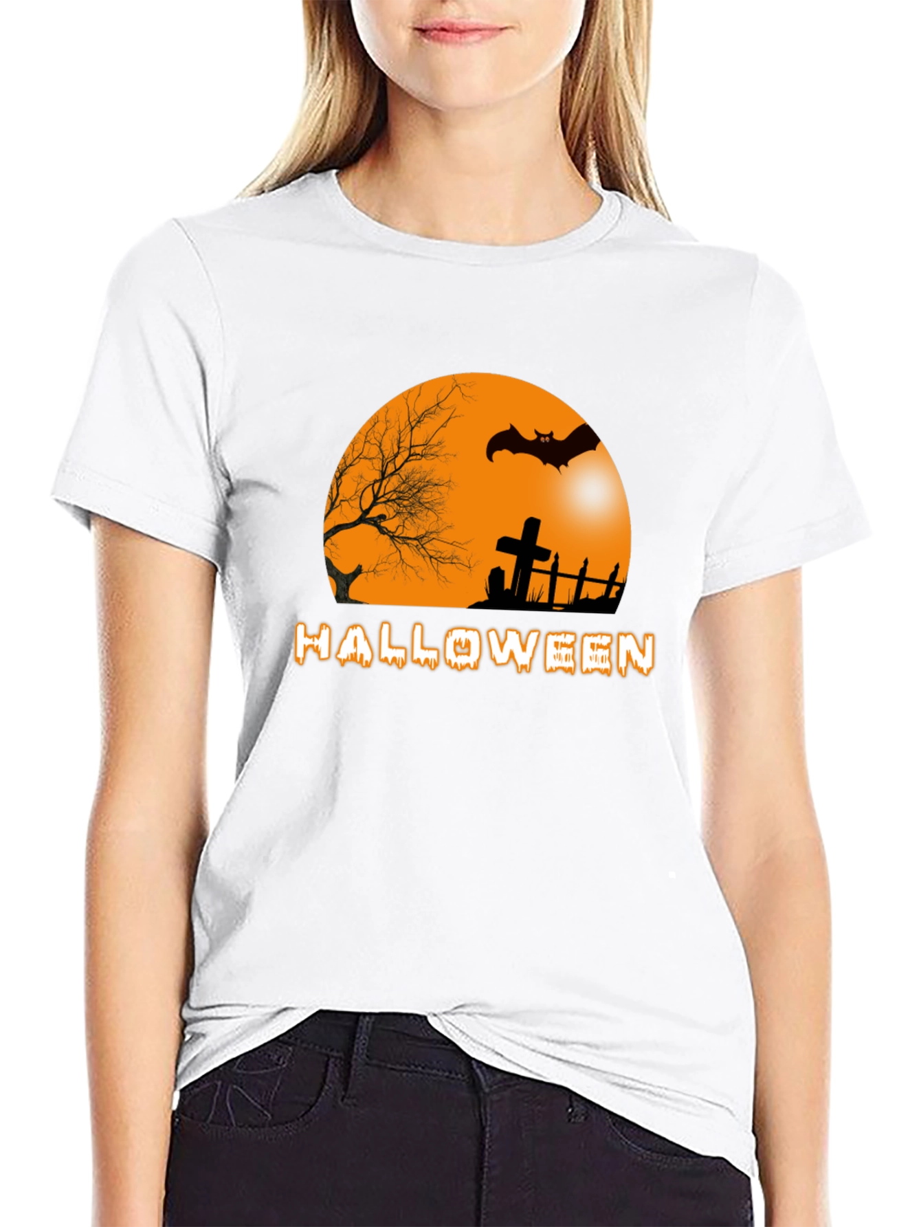 Halloween T-Shirt - Spooky Night Design