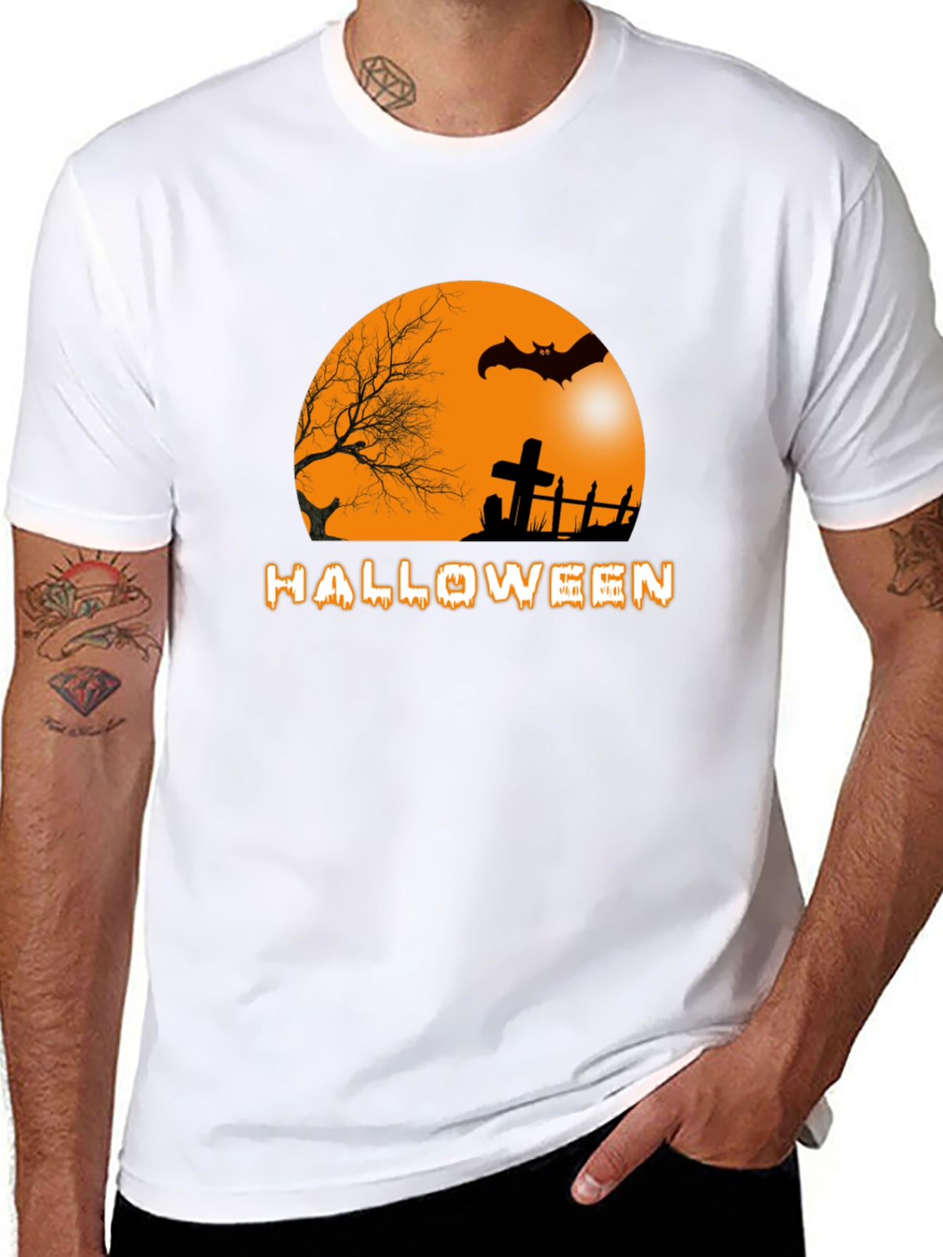 Halloween T-Shirt - Spooky Night Design