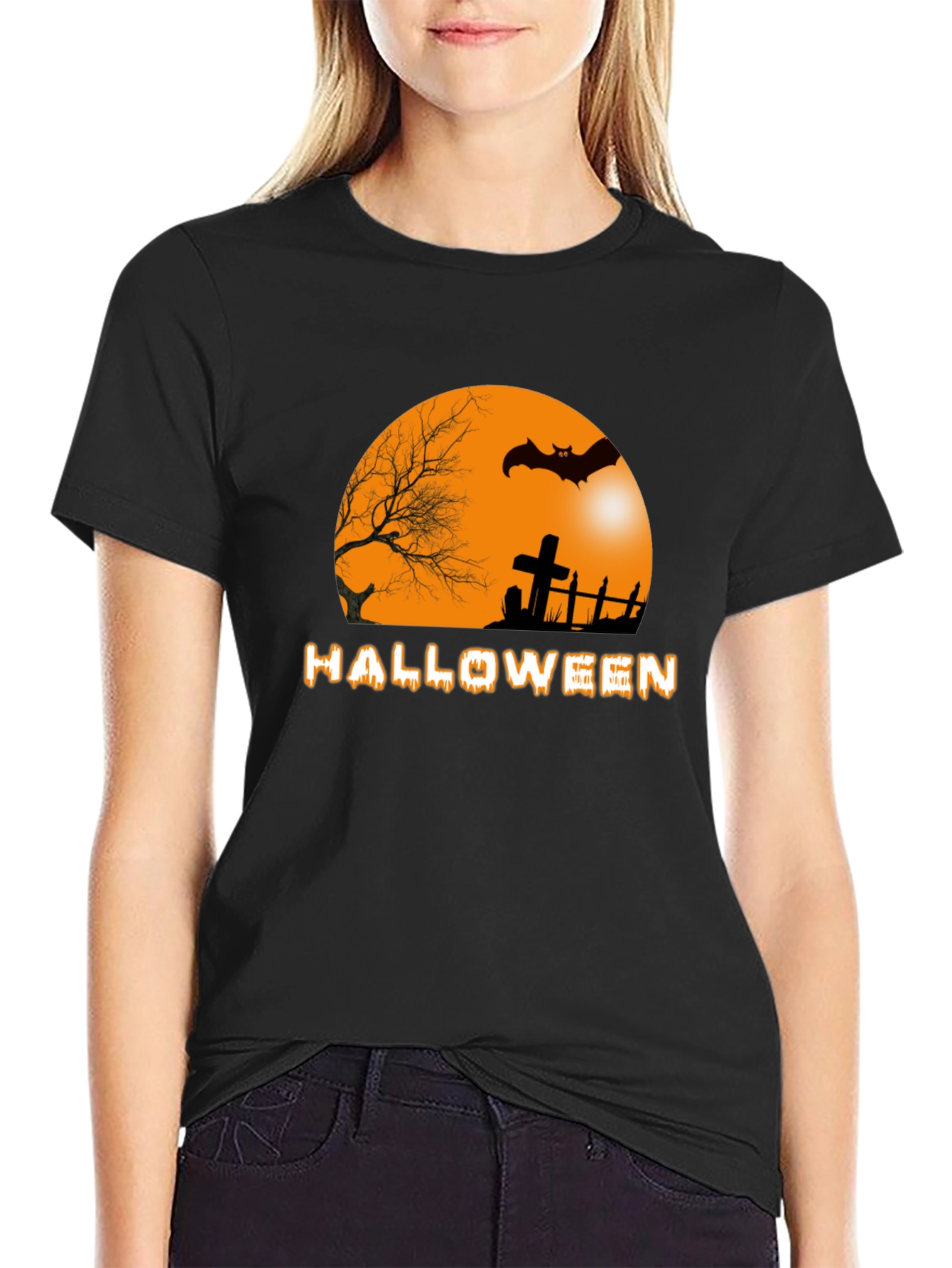 Halloween T-Shirt - Spooky Night Design