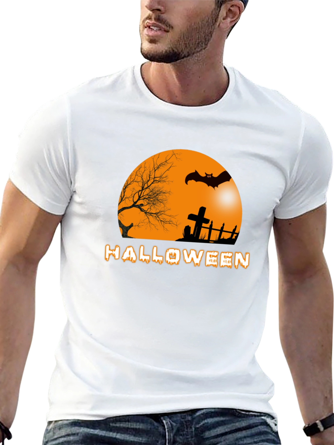 Halloween T-Shirt - Spooky Night Design