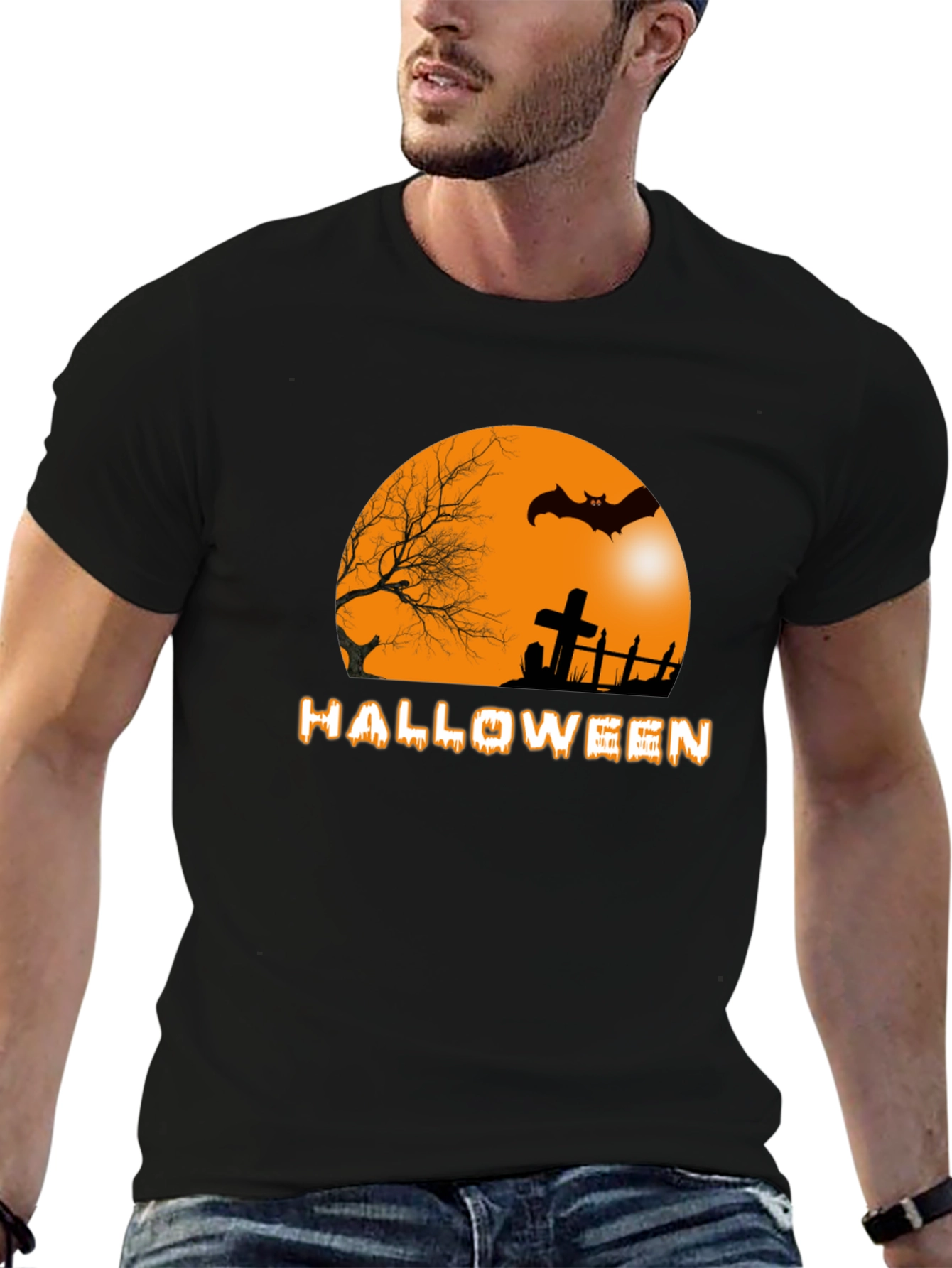 Halloween T-Shirt - Spooky Night Design
