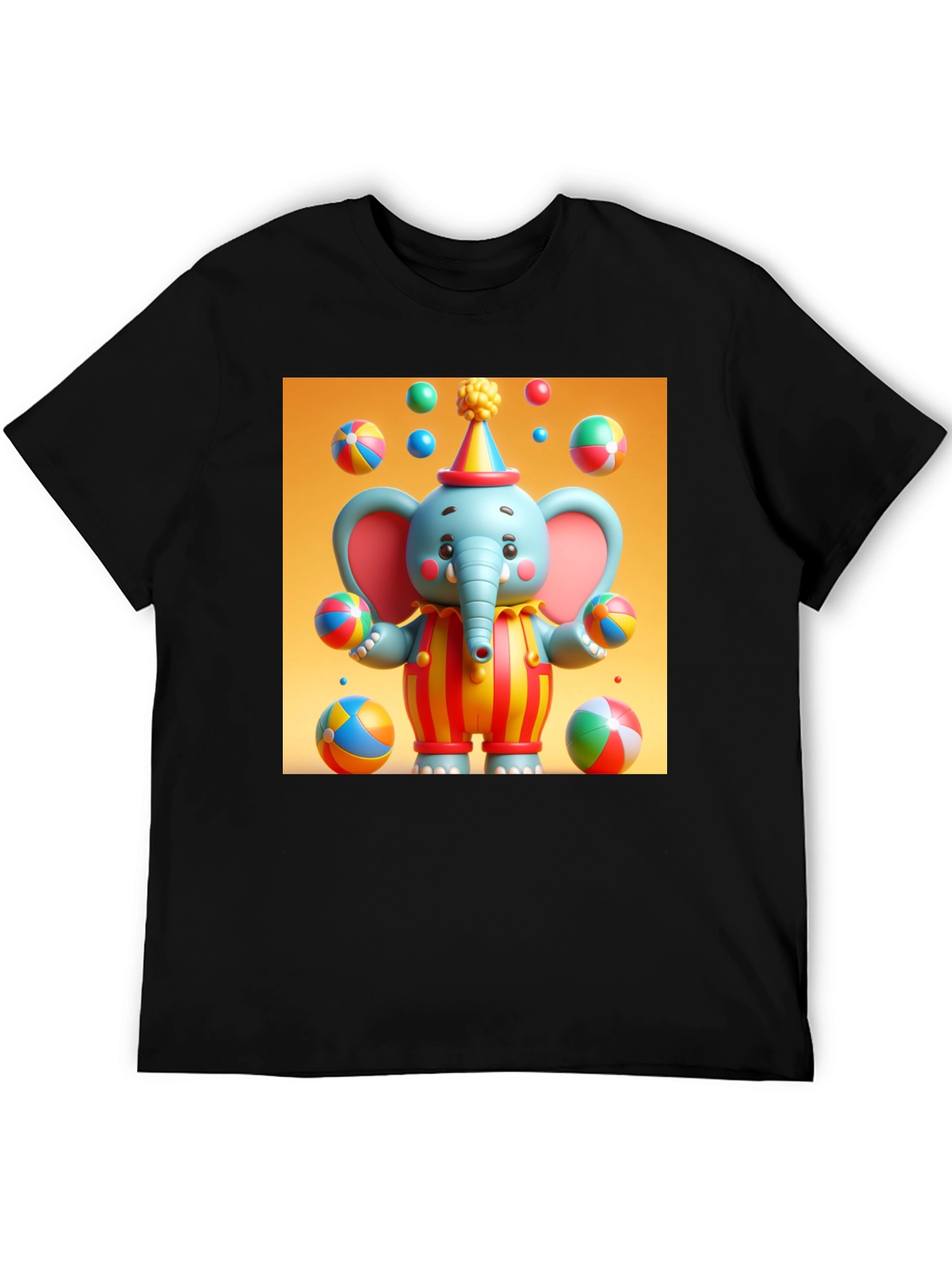 Clown Elephant T-Shirt