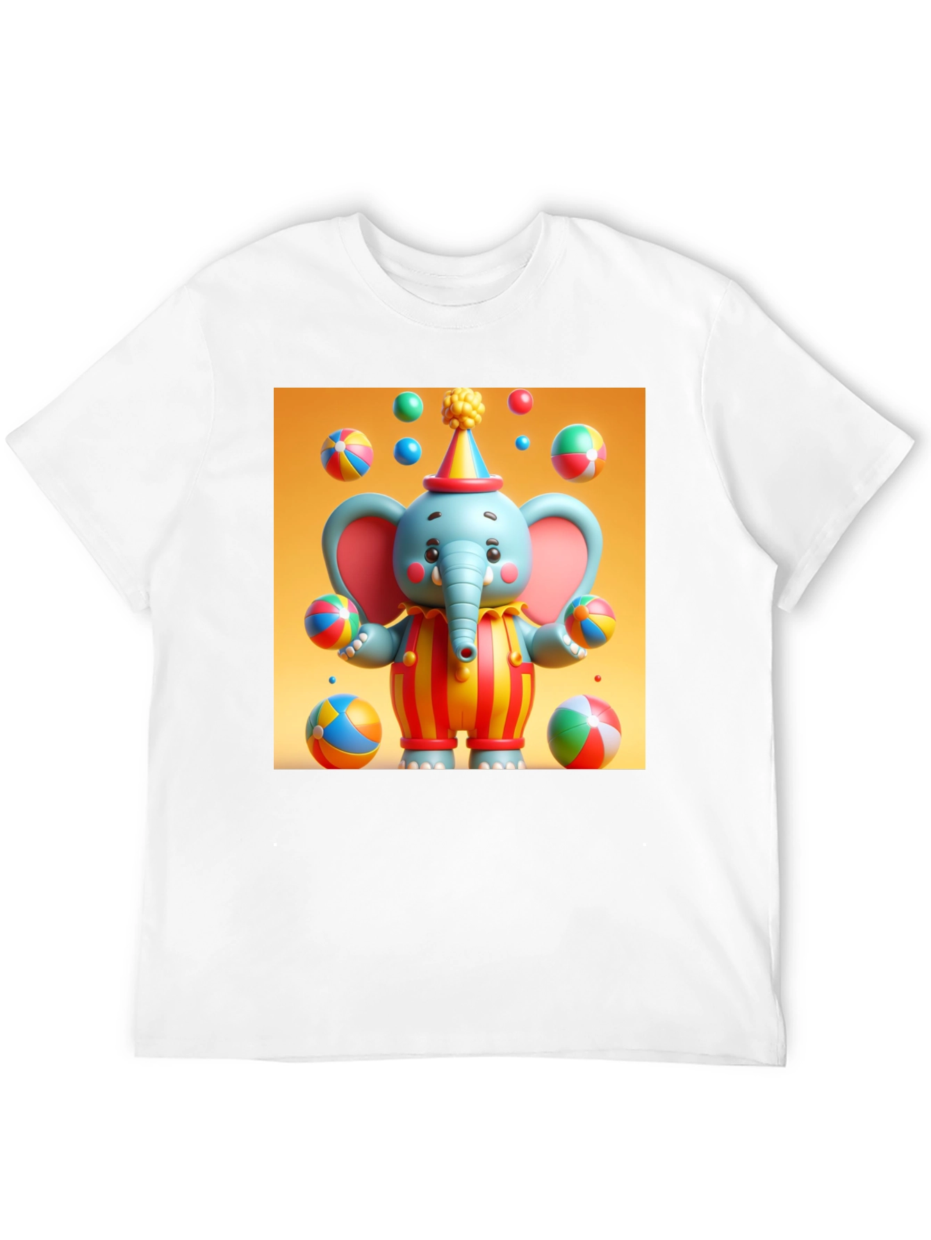 Clown Elephant T-Shirt