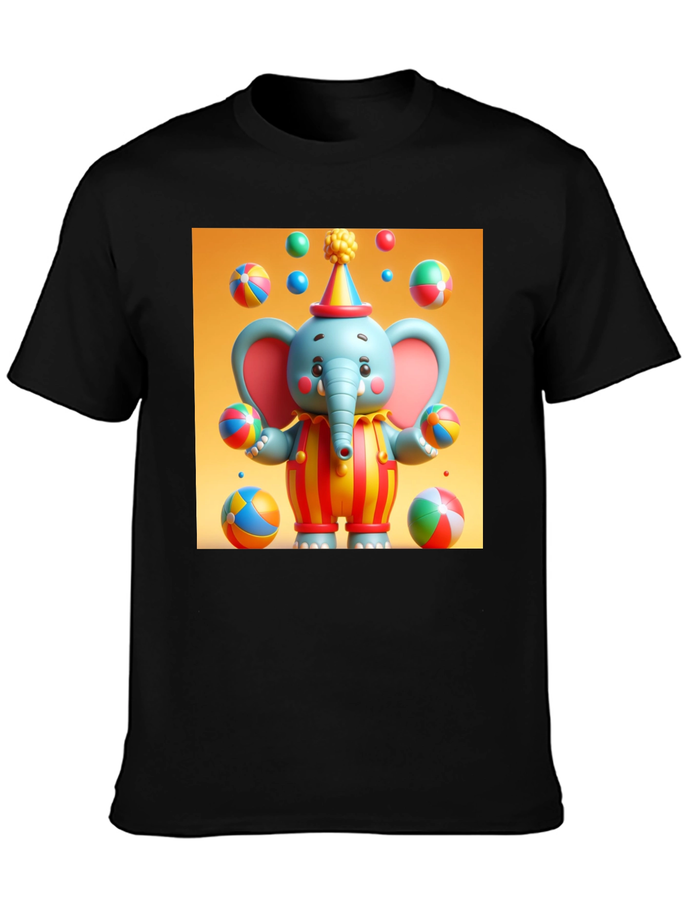 Clown Elephant T-Shirt