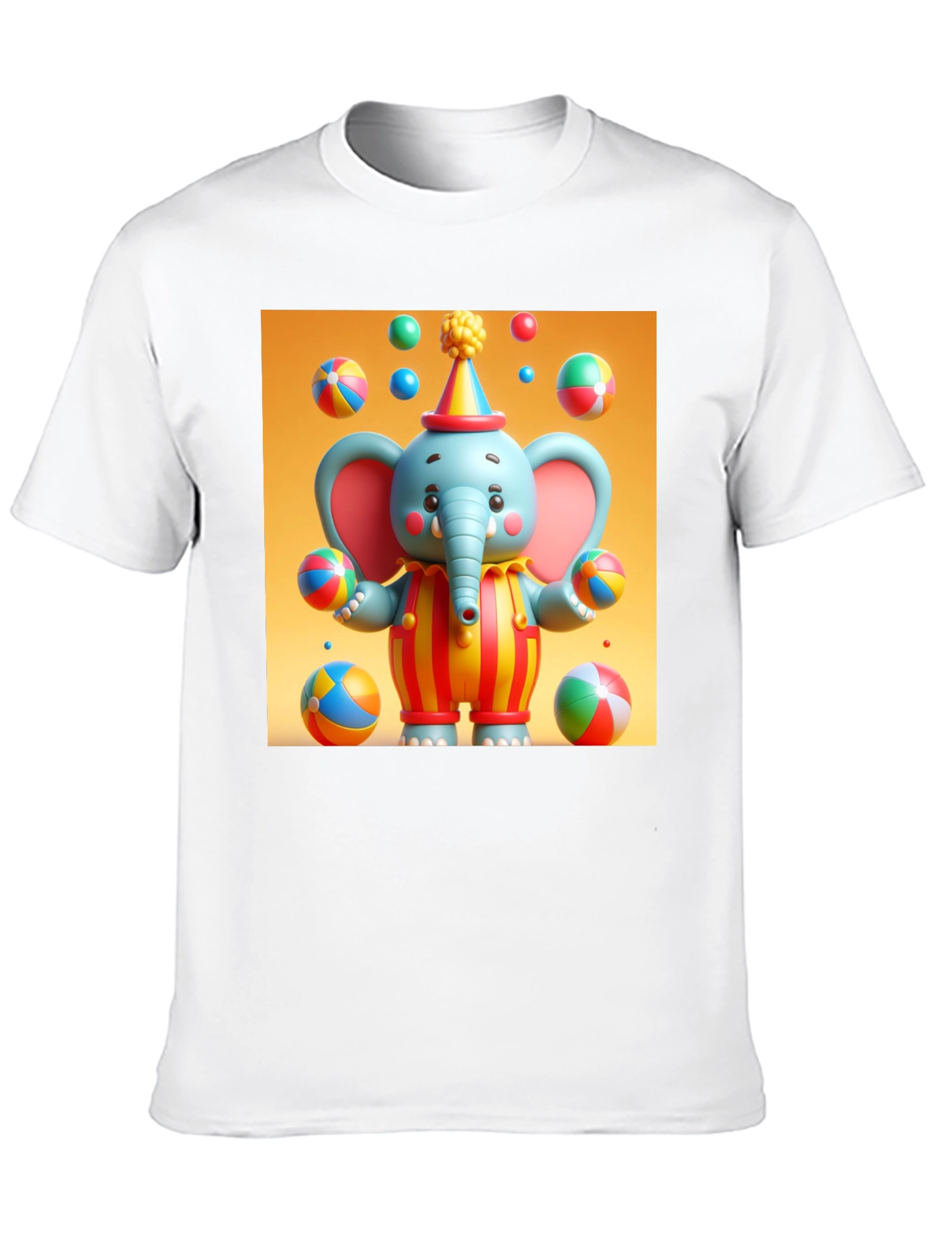 Clown Elephant T-Shirt
