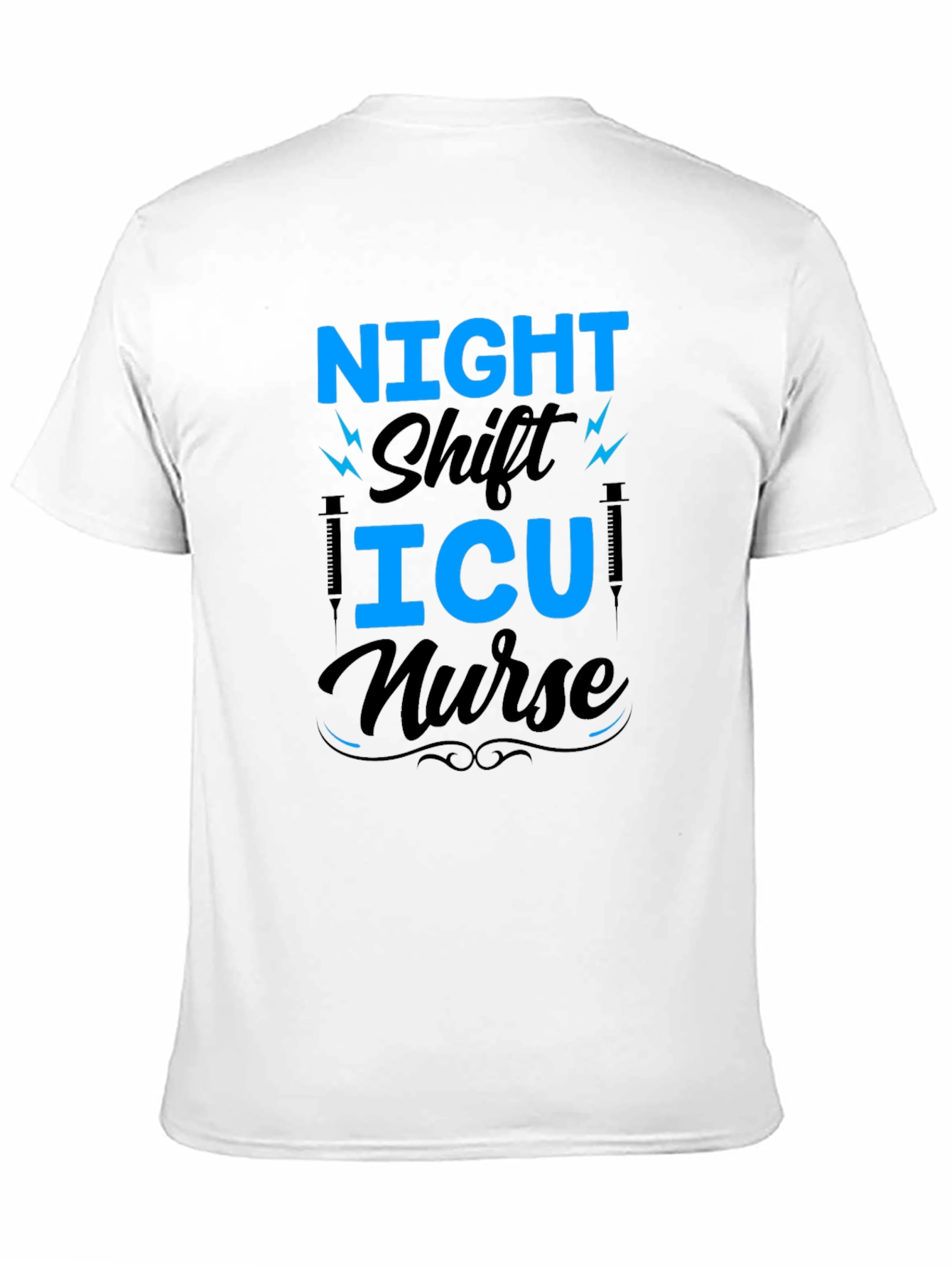 Night Shift ICU Nurse Graphic Tee