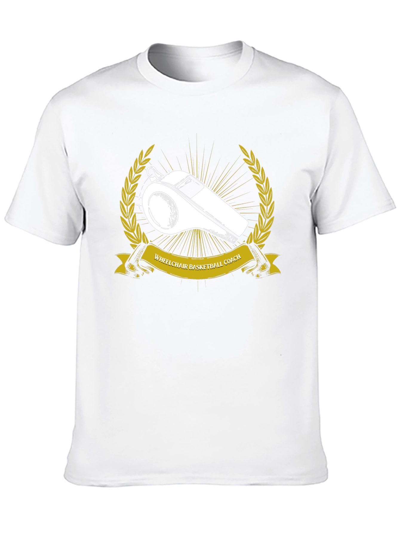 Wheelchair Basketball Coach T-Shirt