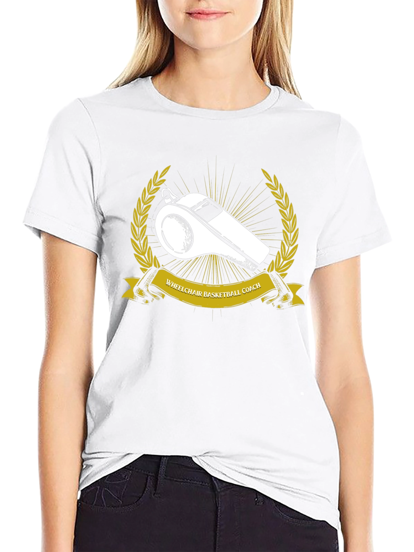 Wheelchair Basketball Coach T-Shirt