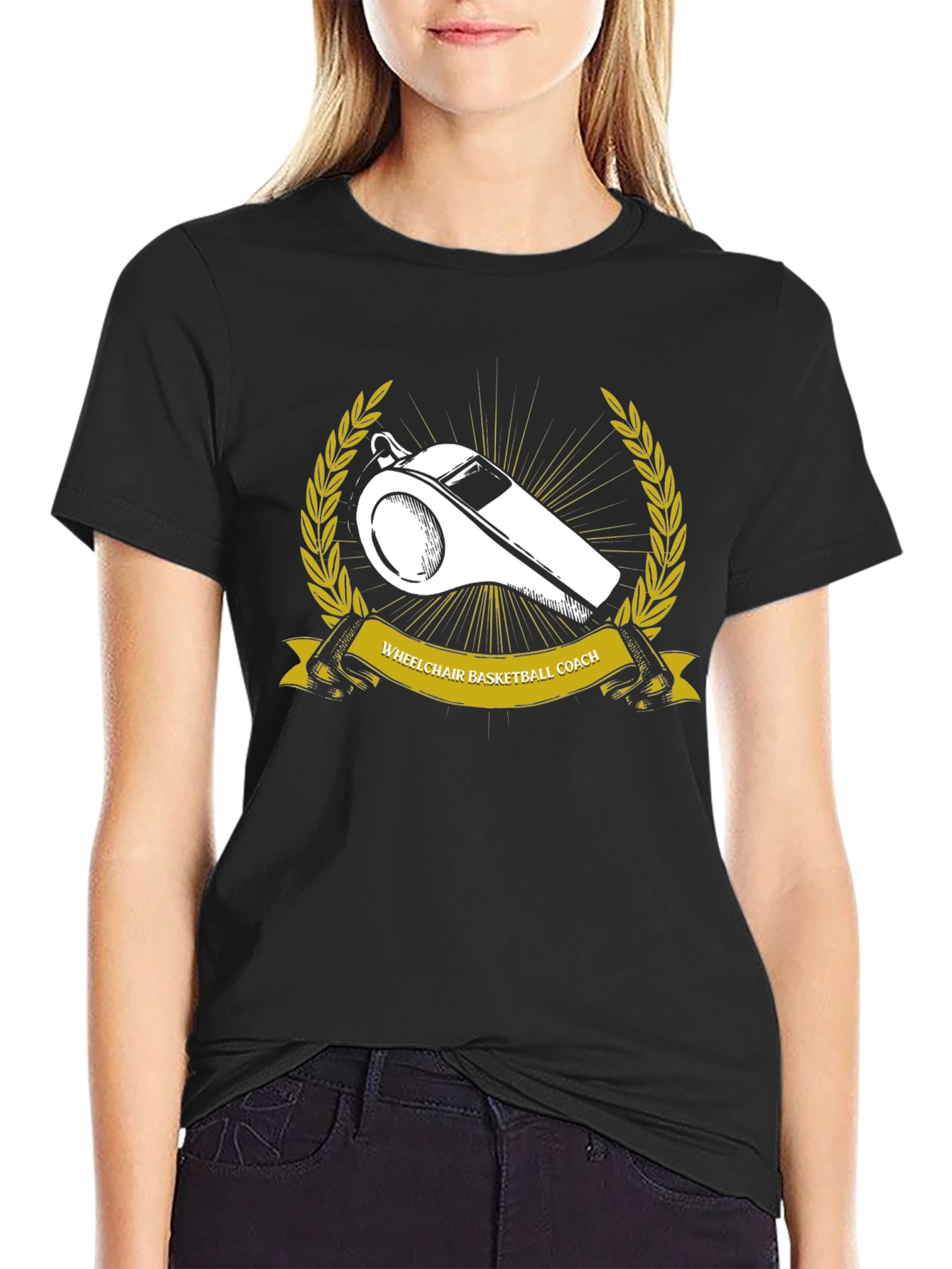 Wheelchair Basketball Coach T-Shirt