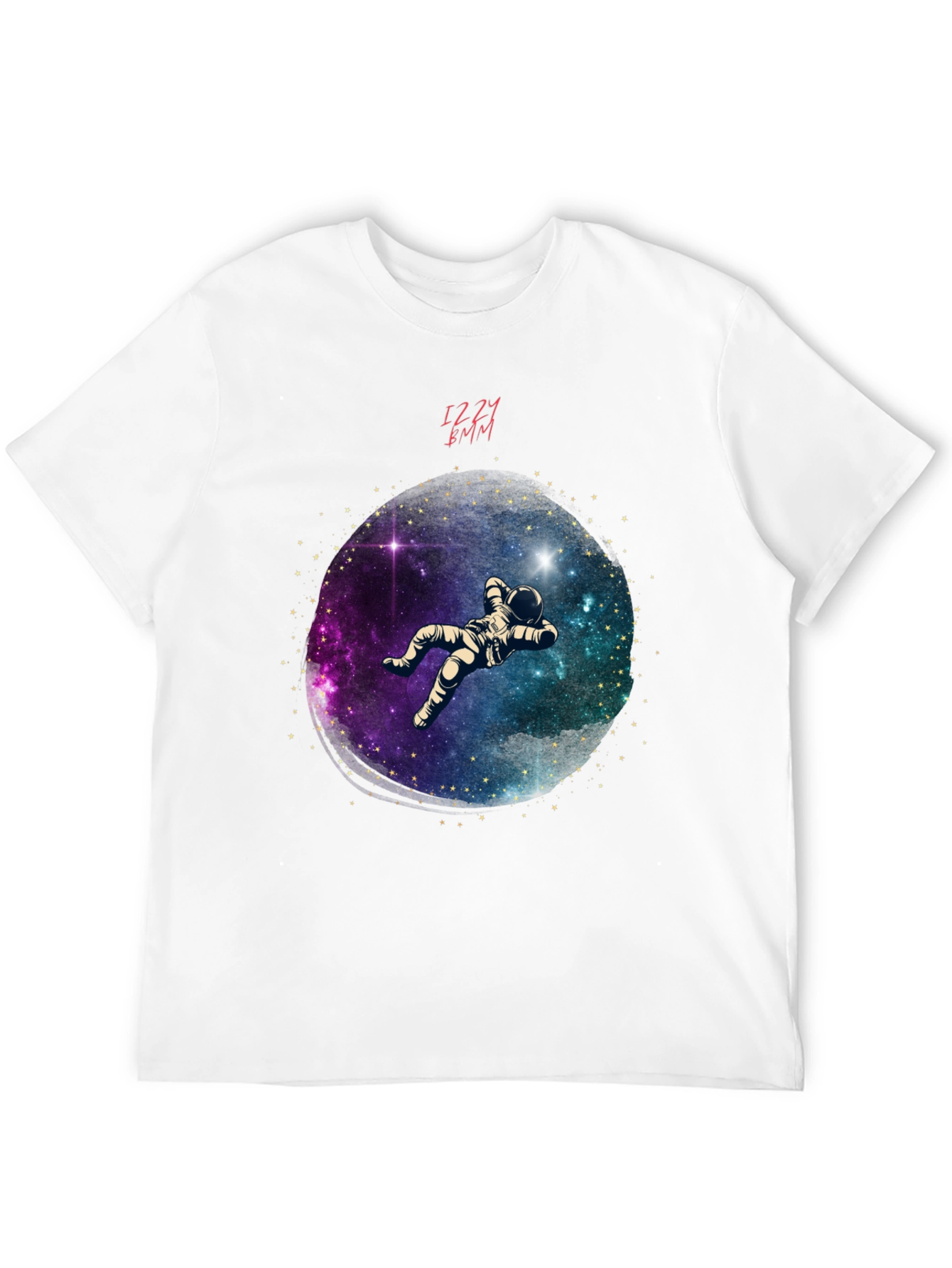 Astronaut Galaxy Graphic Tee - Black
