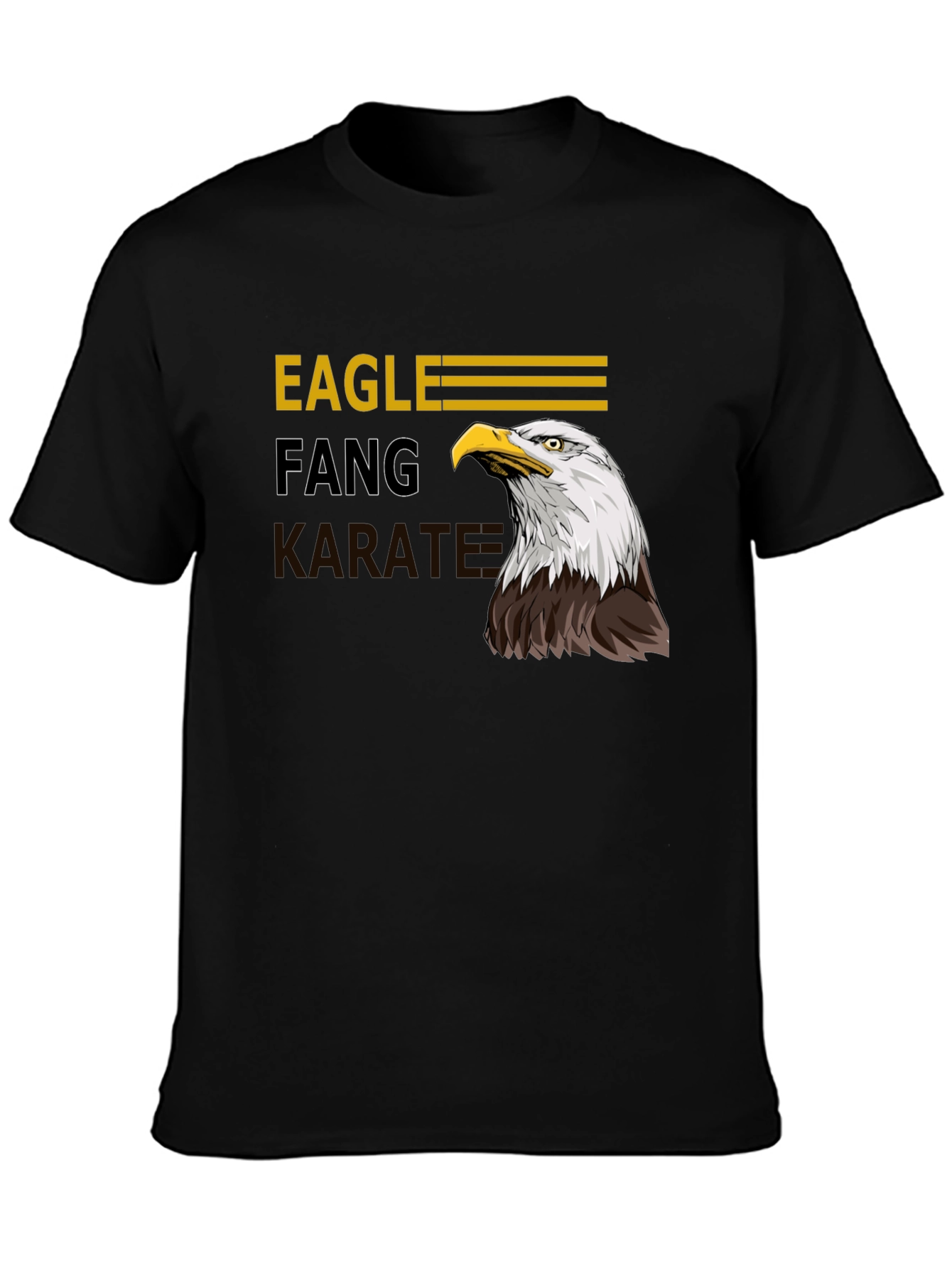 Eagle Fang Karate Graphic T-Shirt - Black