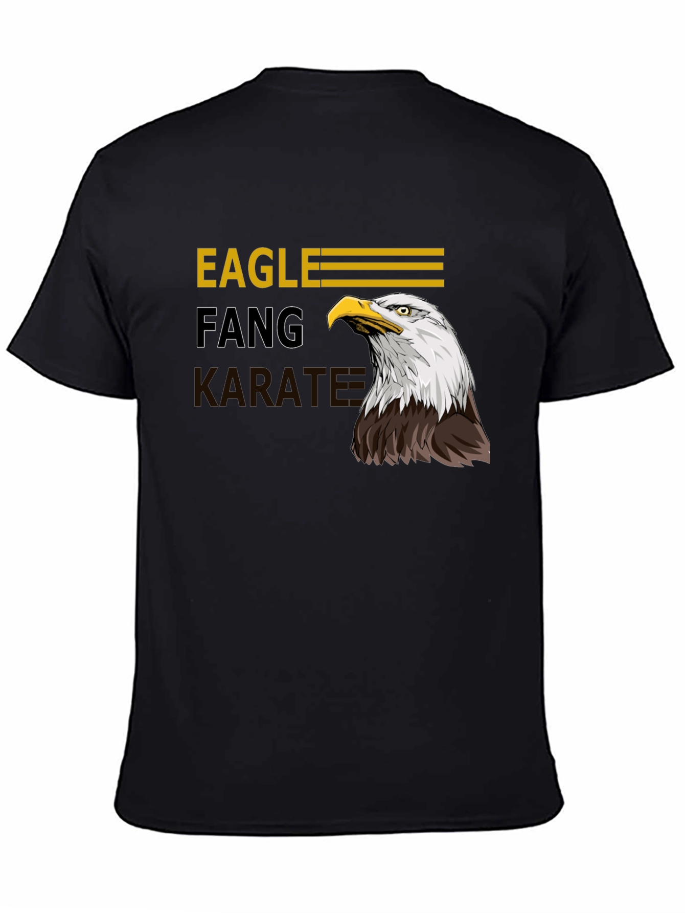 Eagle Fang Karate Graphic T-Shirt - Black